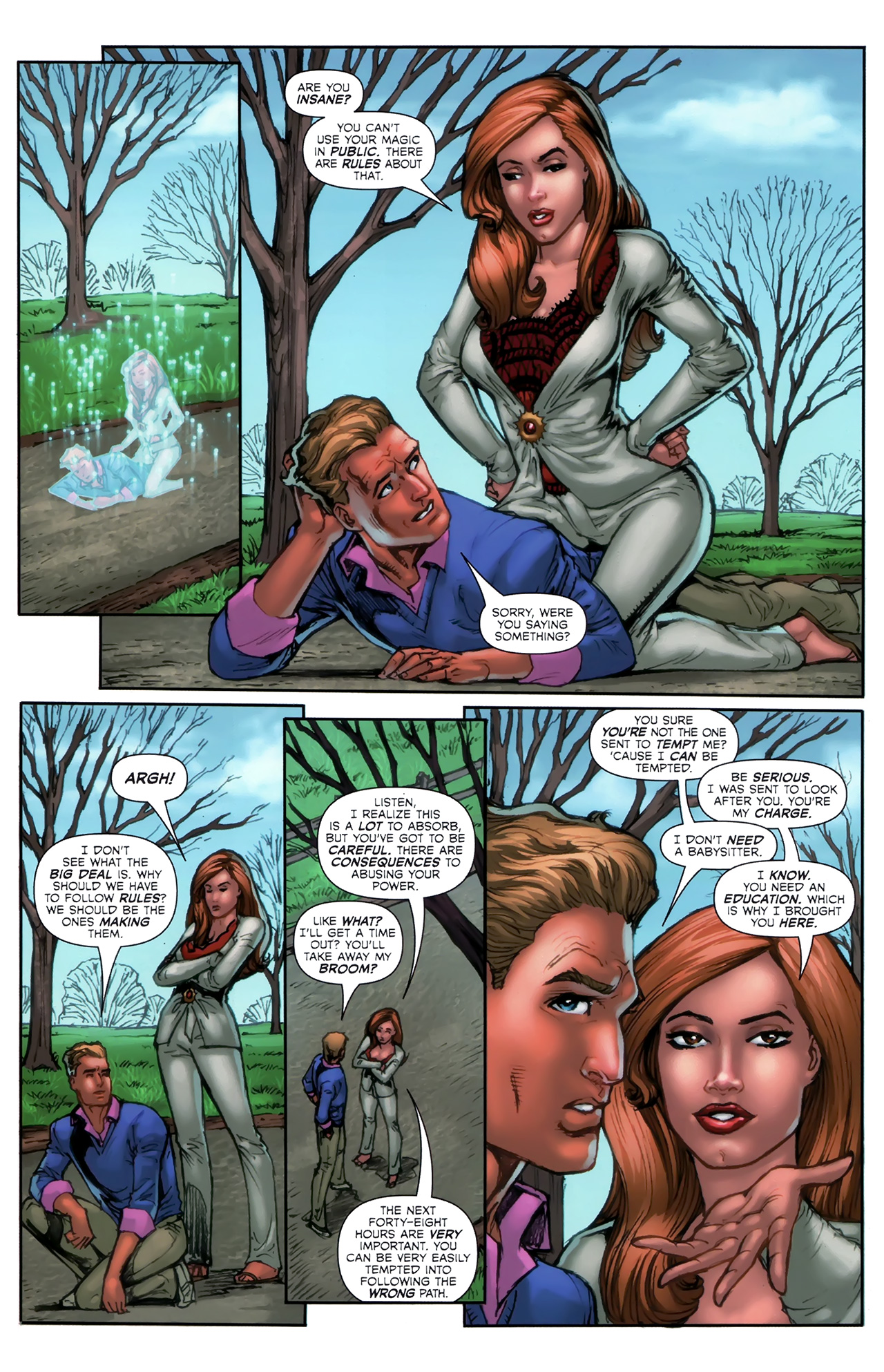 Read online Charmed comic -  Issue #2 - 17