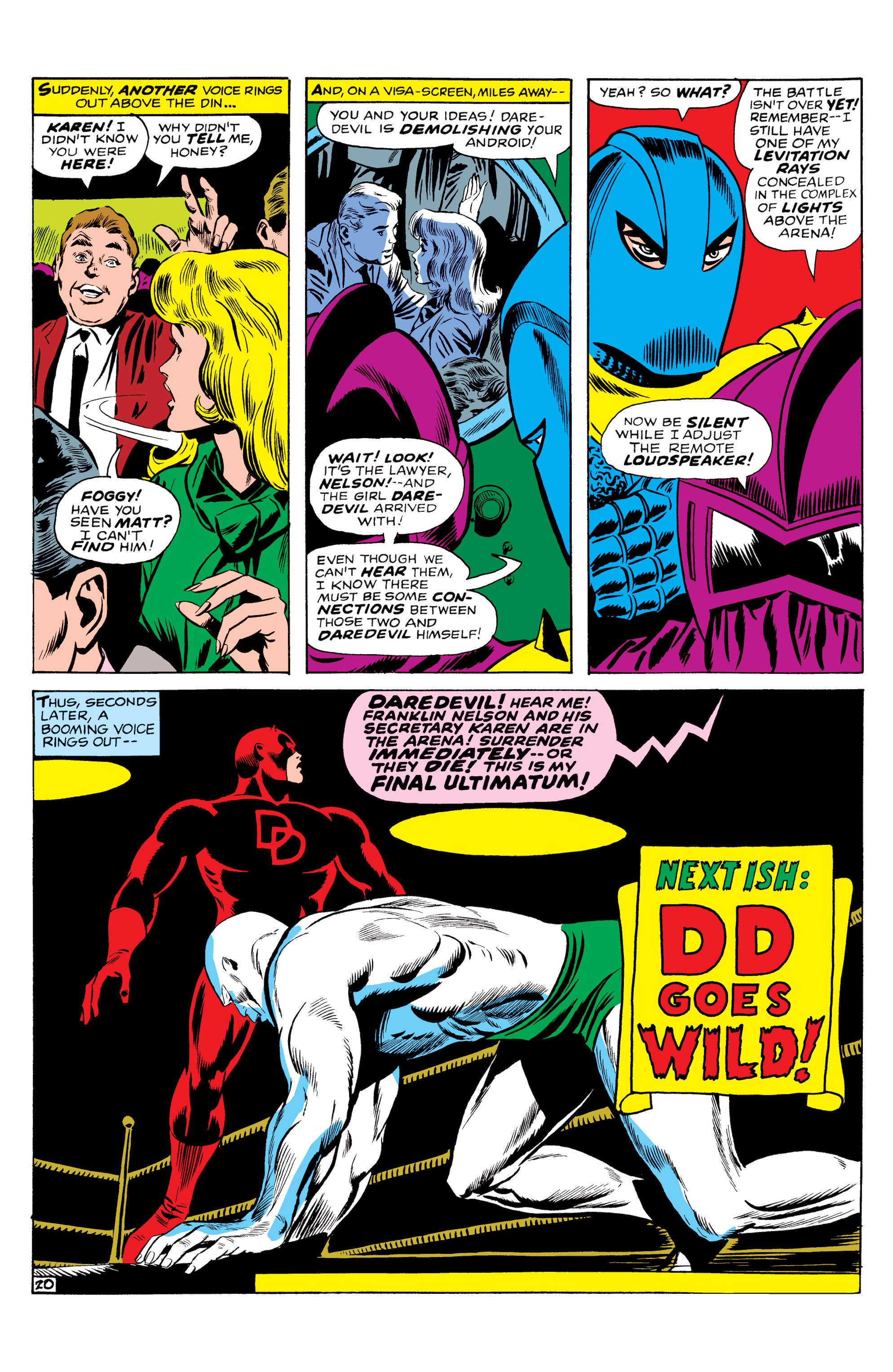Read online Marvel Masterworks: Daredevil comic -  Issue # TPB 3 (Part 1) - 26