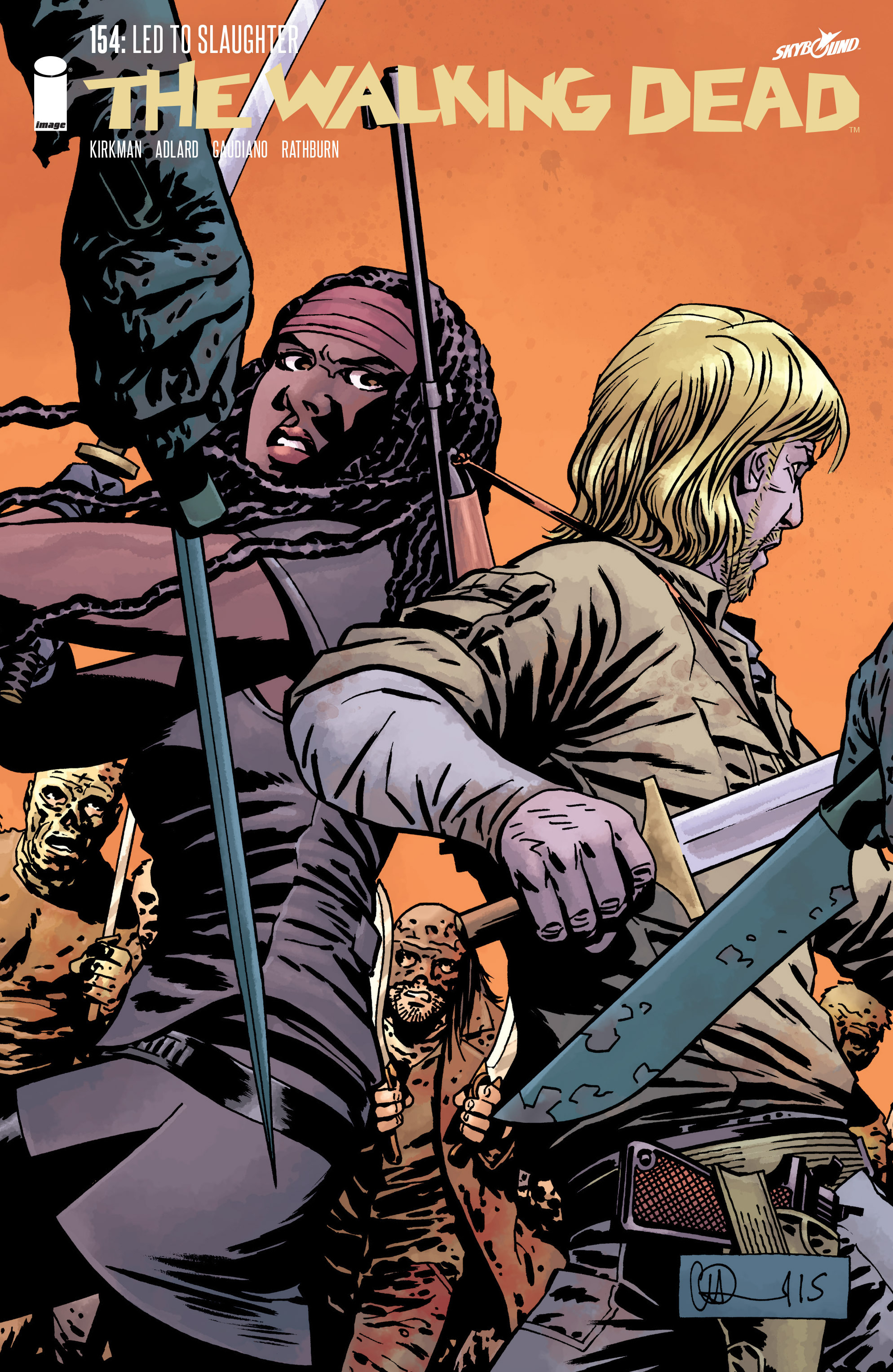 Read online The Walking Dead comic -  Issue #154 - 1