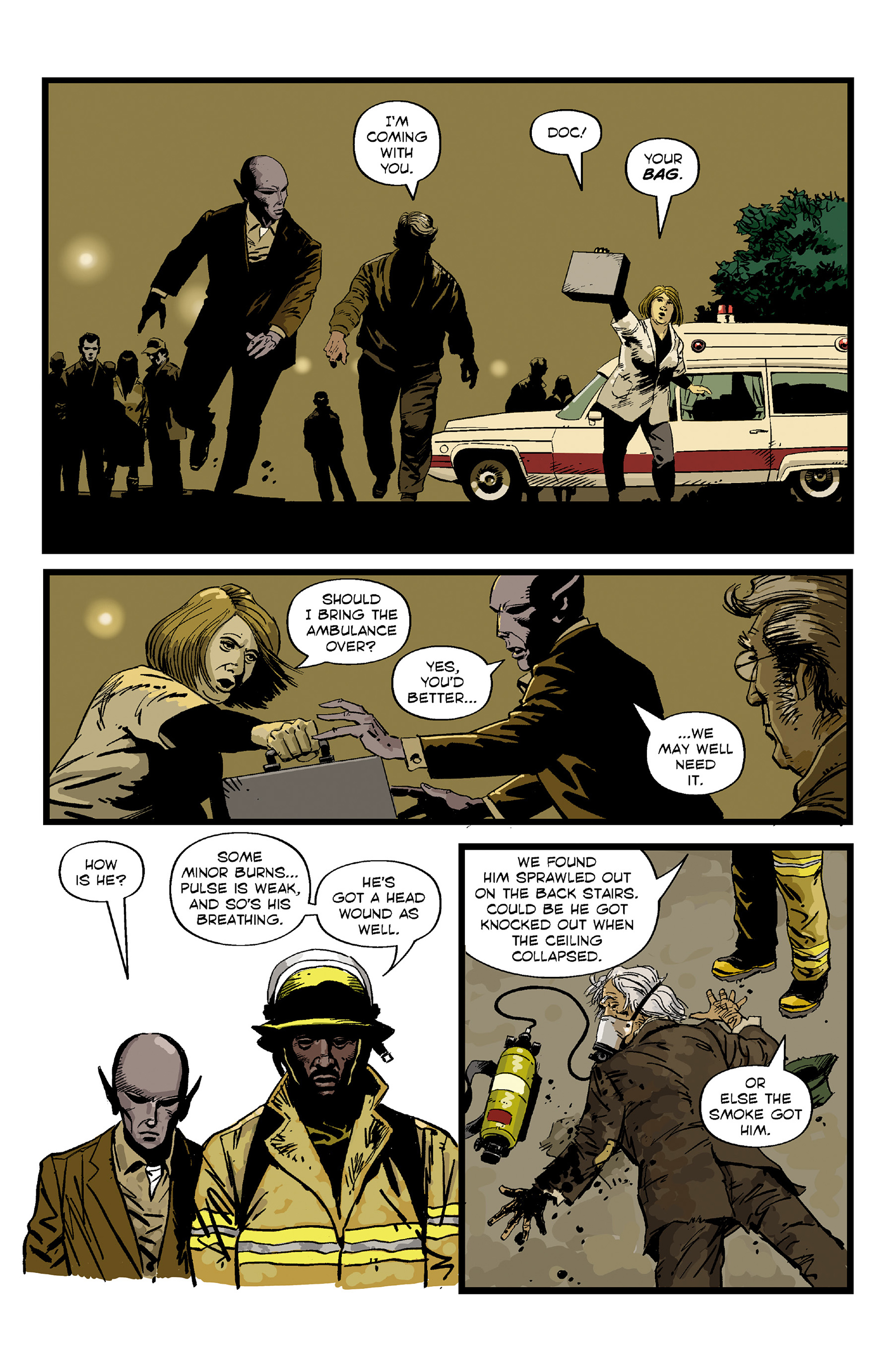Read online Resident Alien: The Man With No Name comic -  Issue #2 - 5
