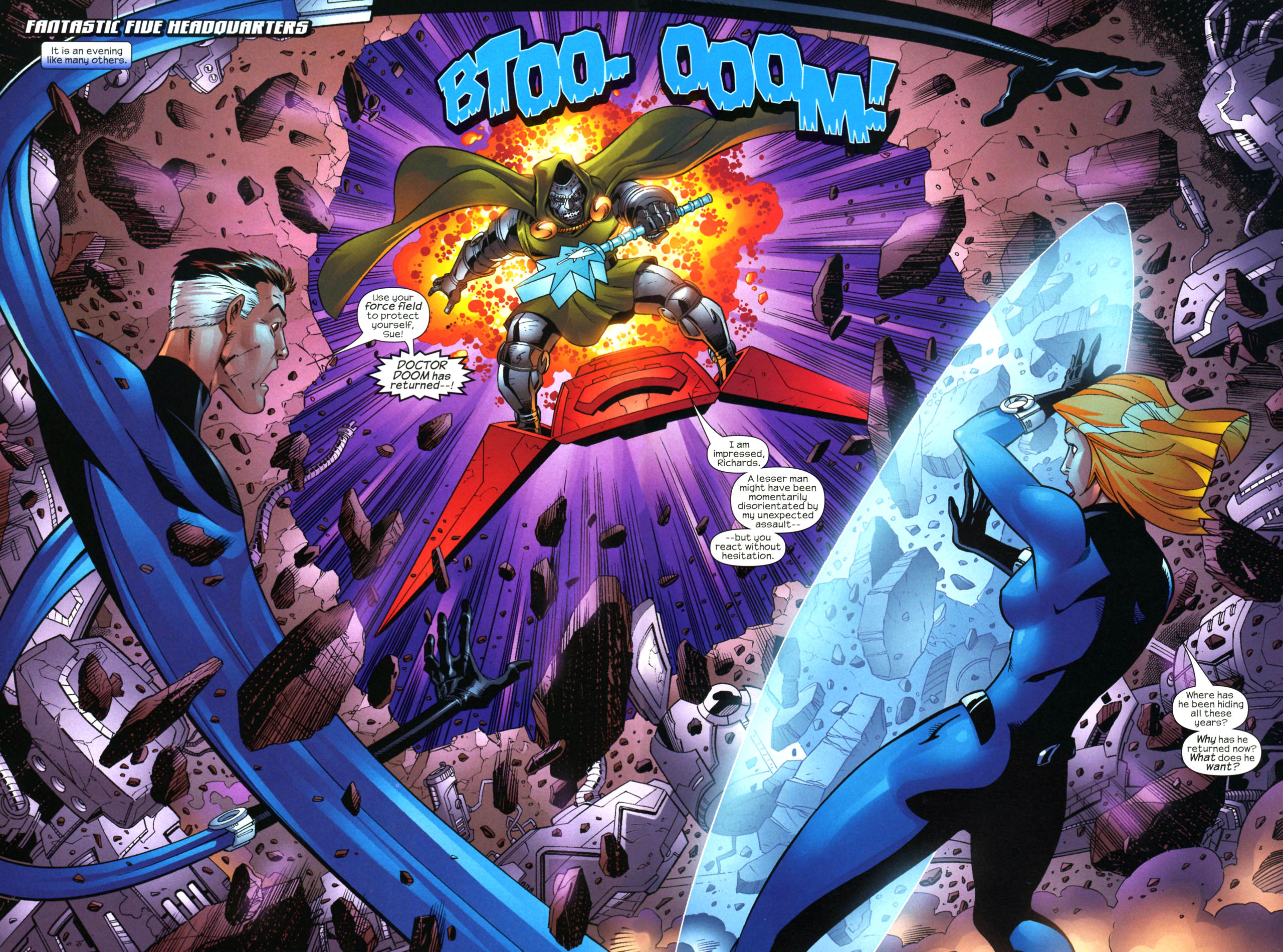 Read online Fantastic Five (2007) comic -  Issue #2 - 3
