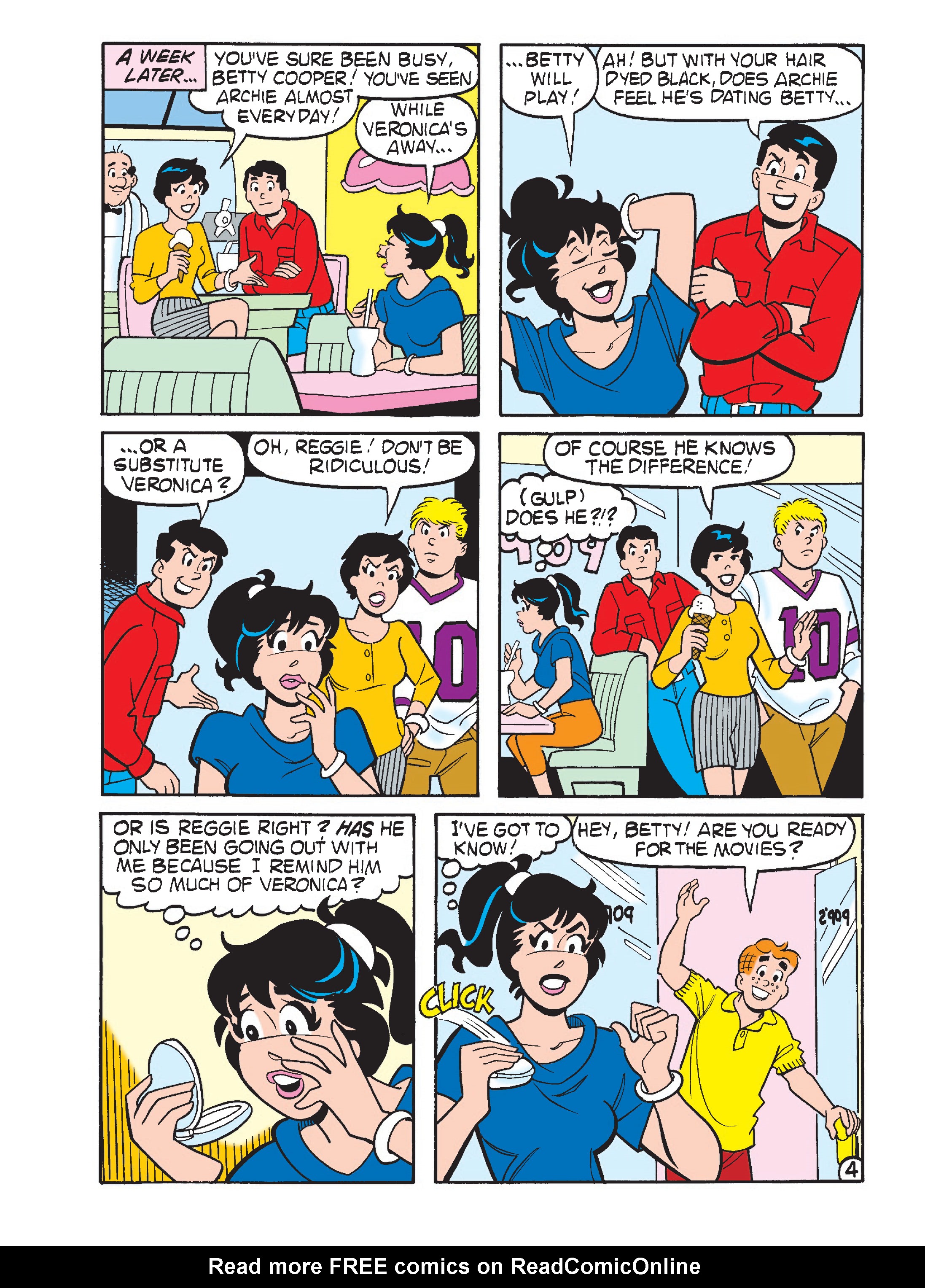 Read online World of Betty & Veronica Digest comic -  Issue #13 - 154
