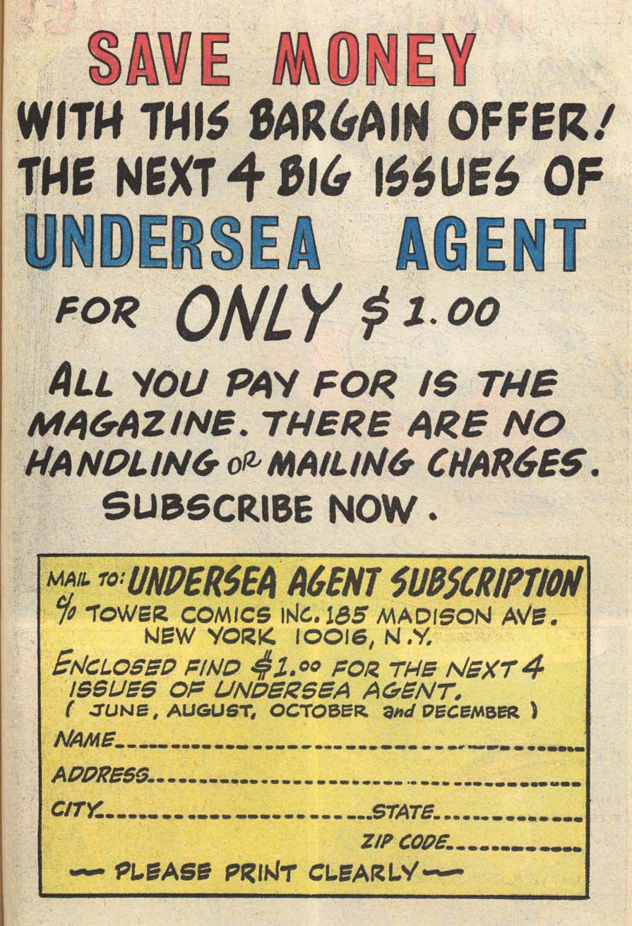 Read online Undersea Agent comic -  Issue #2 - 41