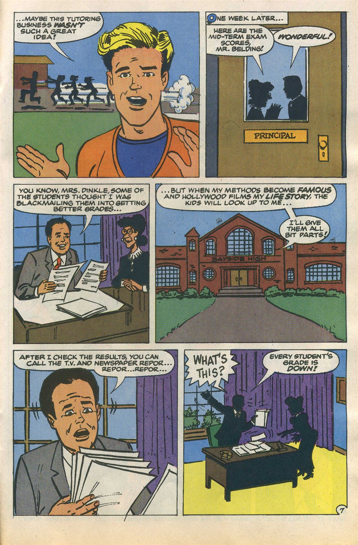 Read online Saved By The Bell comic -  Issue #1 - 28