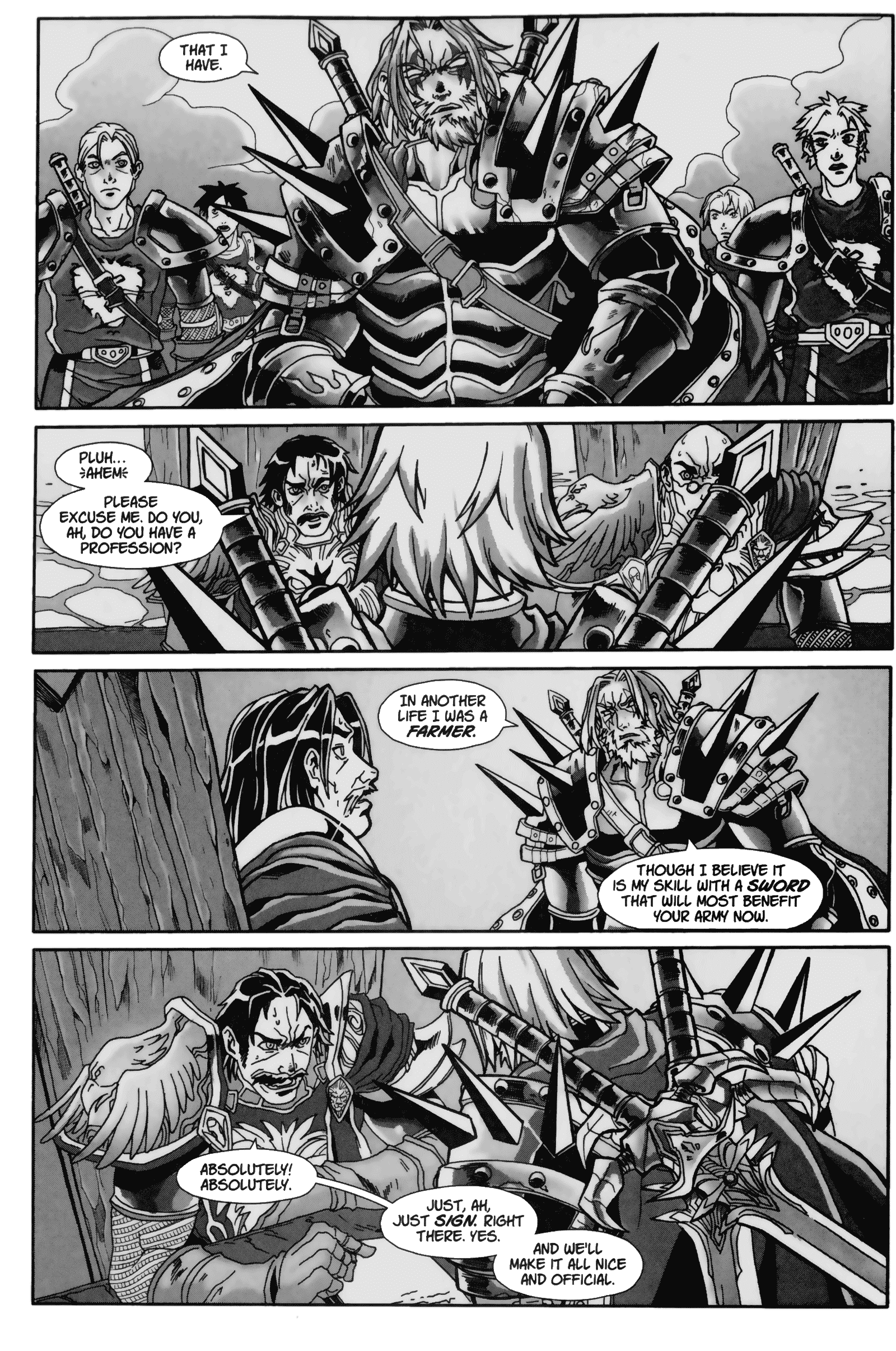 Read online World of Warcraft: Death Knight comic -  Issue # TPB (Part 2) - 14