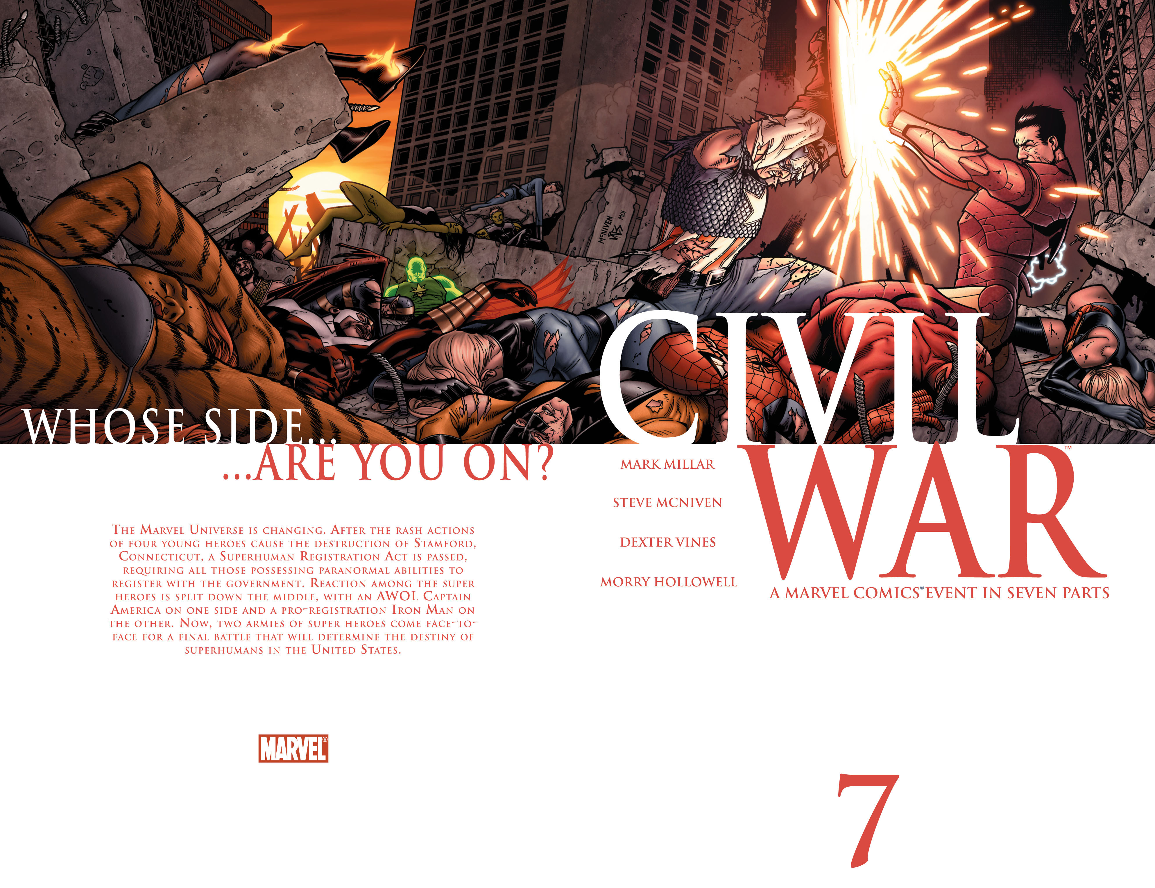 Read online Civil War (2006) comic -  Issue #7 - 2