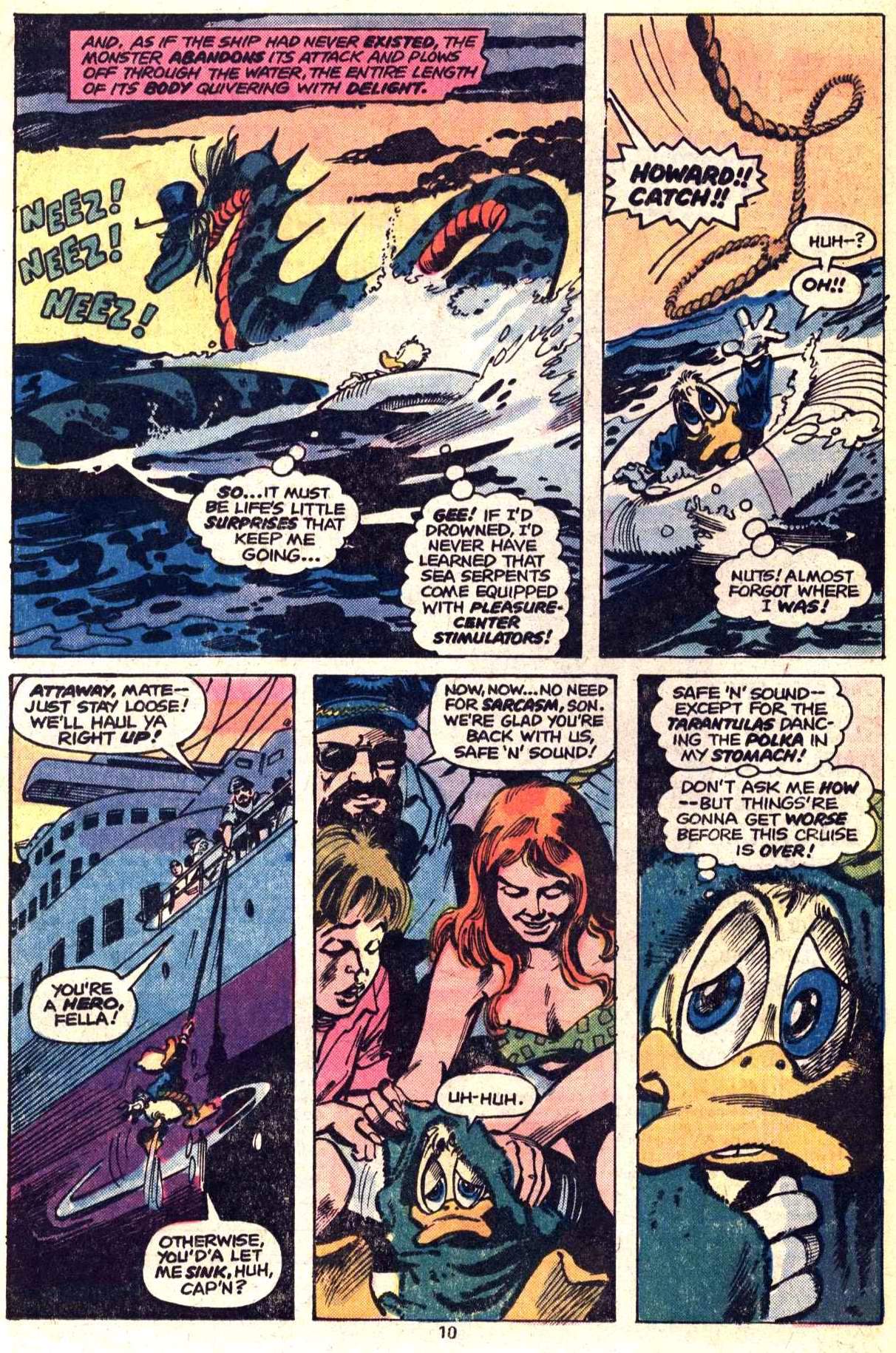 Read online Howard the Duck (1976) comic -  Issue #15 - 7