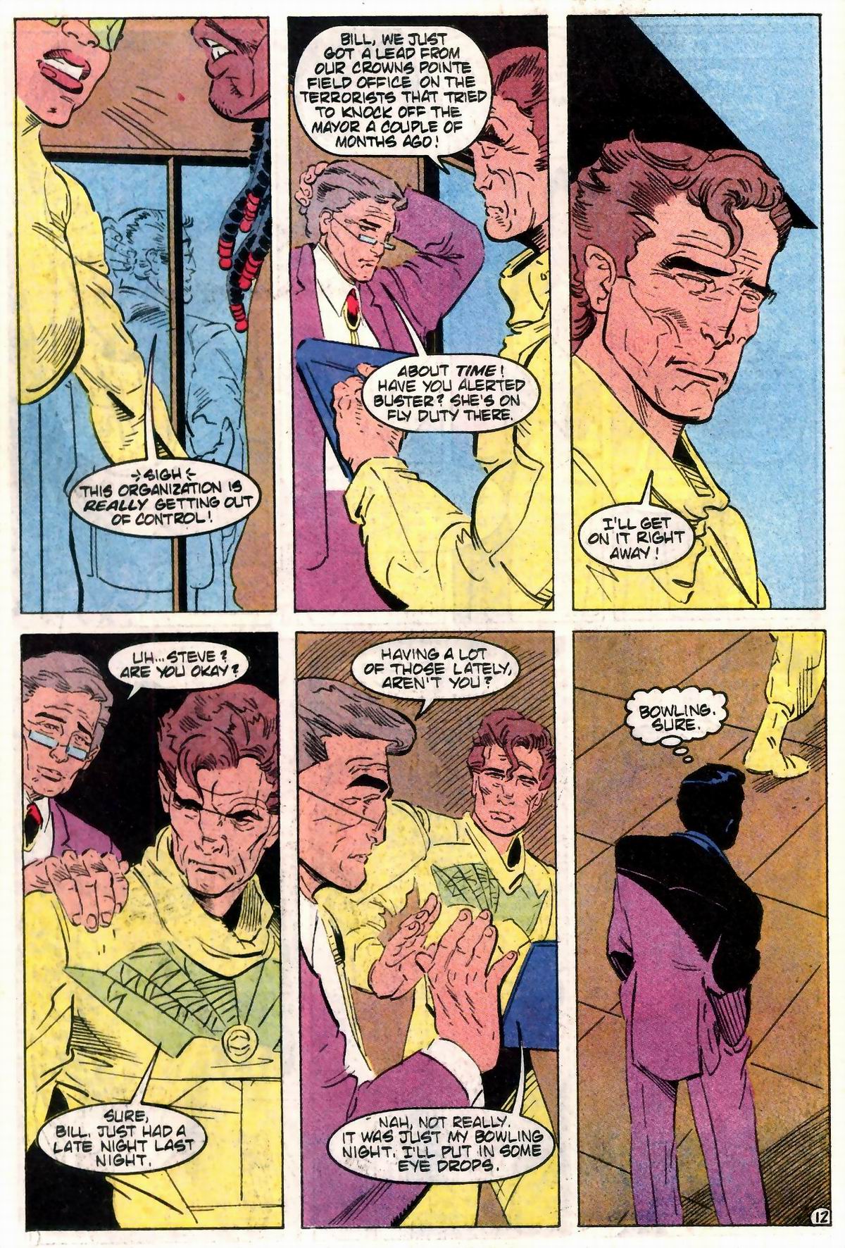 Read online The Web (1991) comic -  Issue #5 - 13