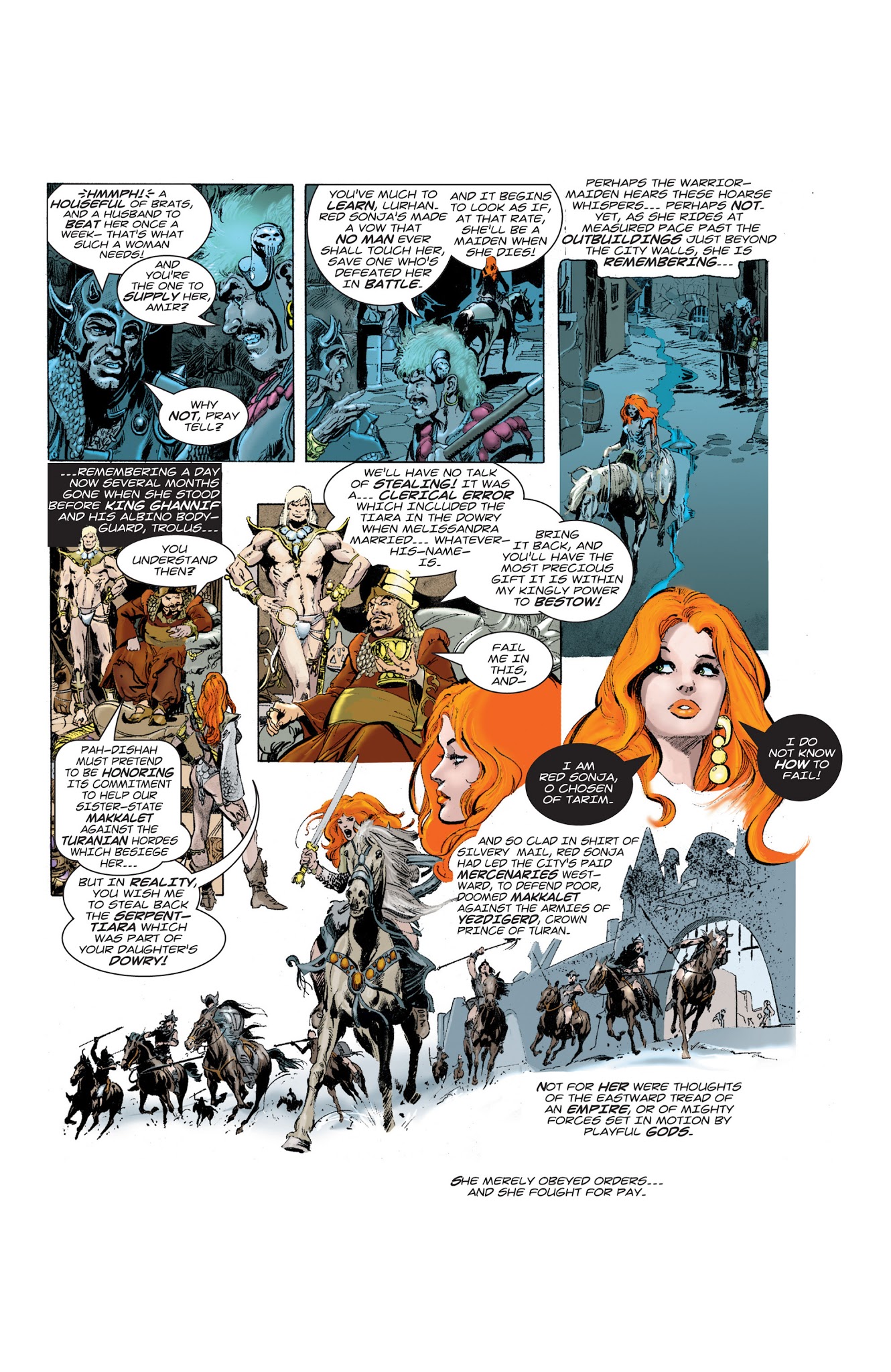 Read online The Adventures of Red Sonja comic -  Issue # TPB 1 - 9