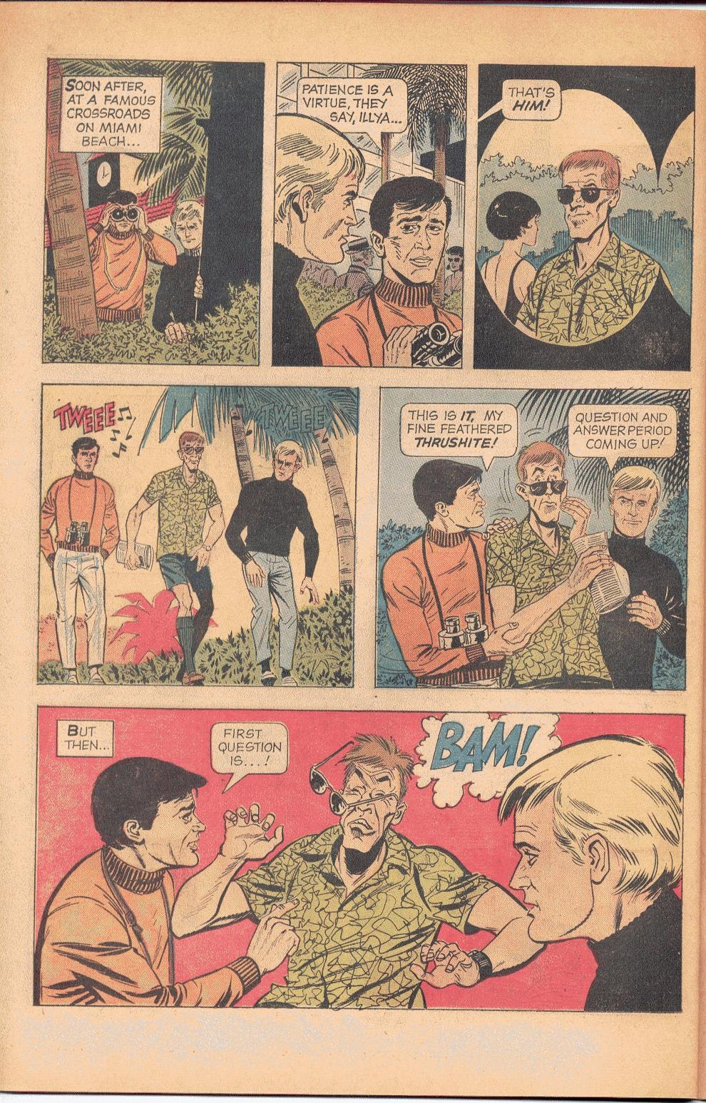 Read online The Man From U.N.C.L.E. comic -  Issue #20 - 21