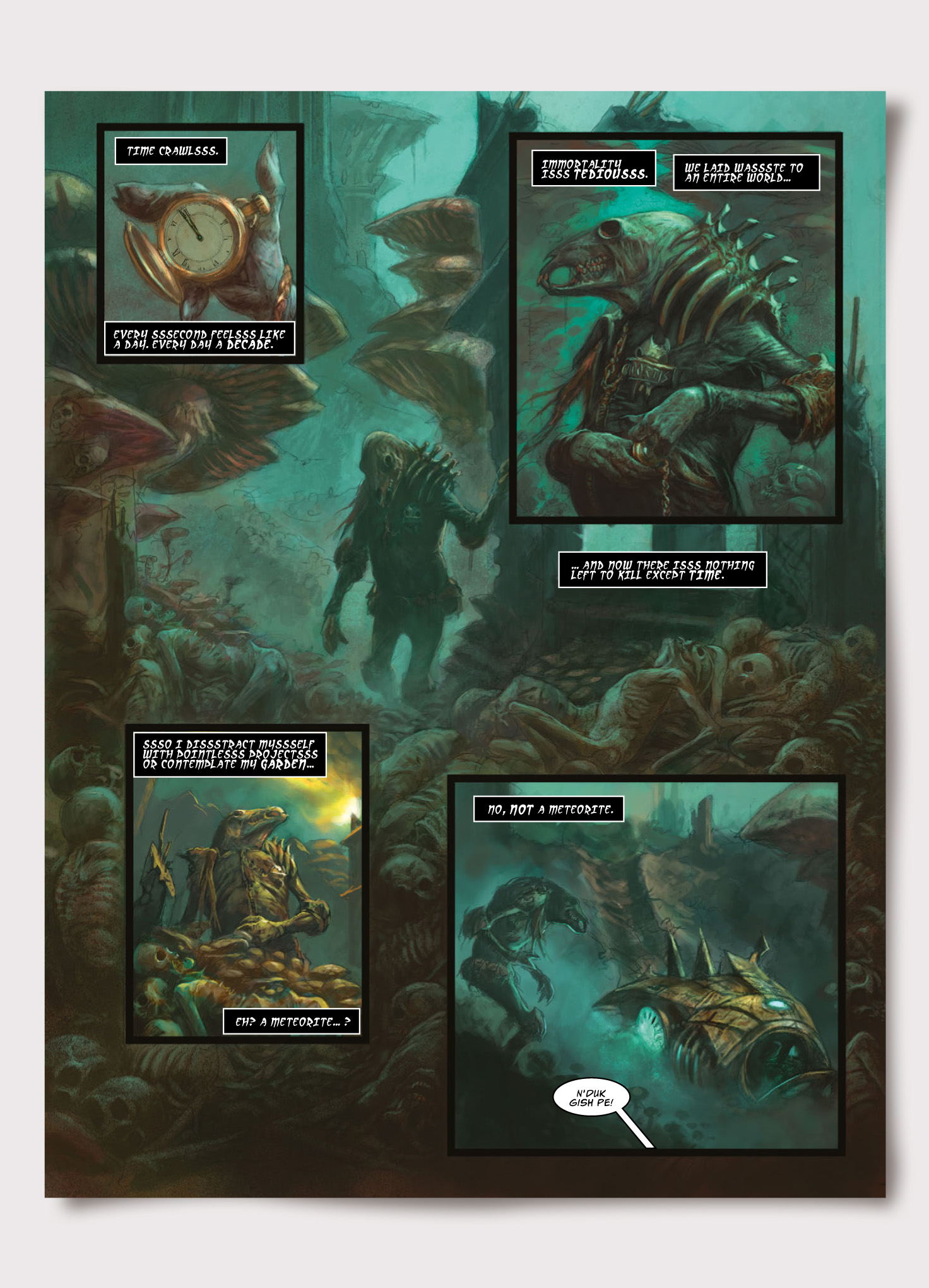 Read online 2000 AD Script Book comic -  Issue # TPB (Part 1) - 87