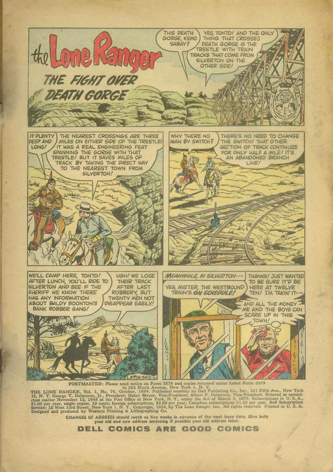 Read online The Lone Ranger (1948) comic -  Issue #76 - 3