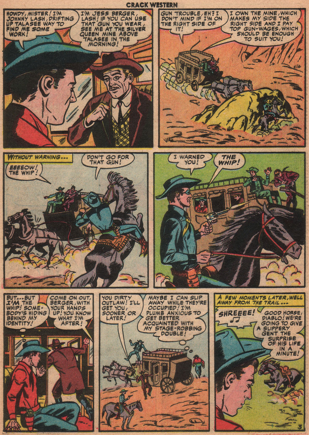 Read online Crack Western comic -  Issue #73 - 19