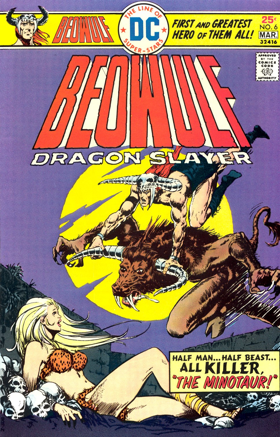 Read online Beowulf (1975) comic -  Issue #6 - 1