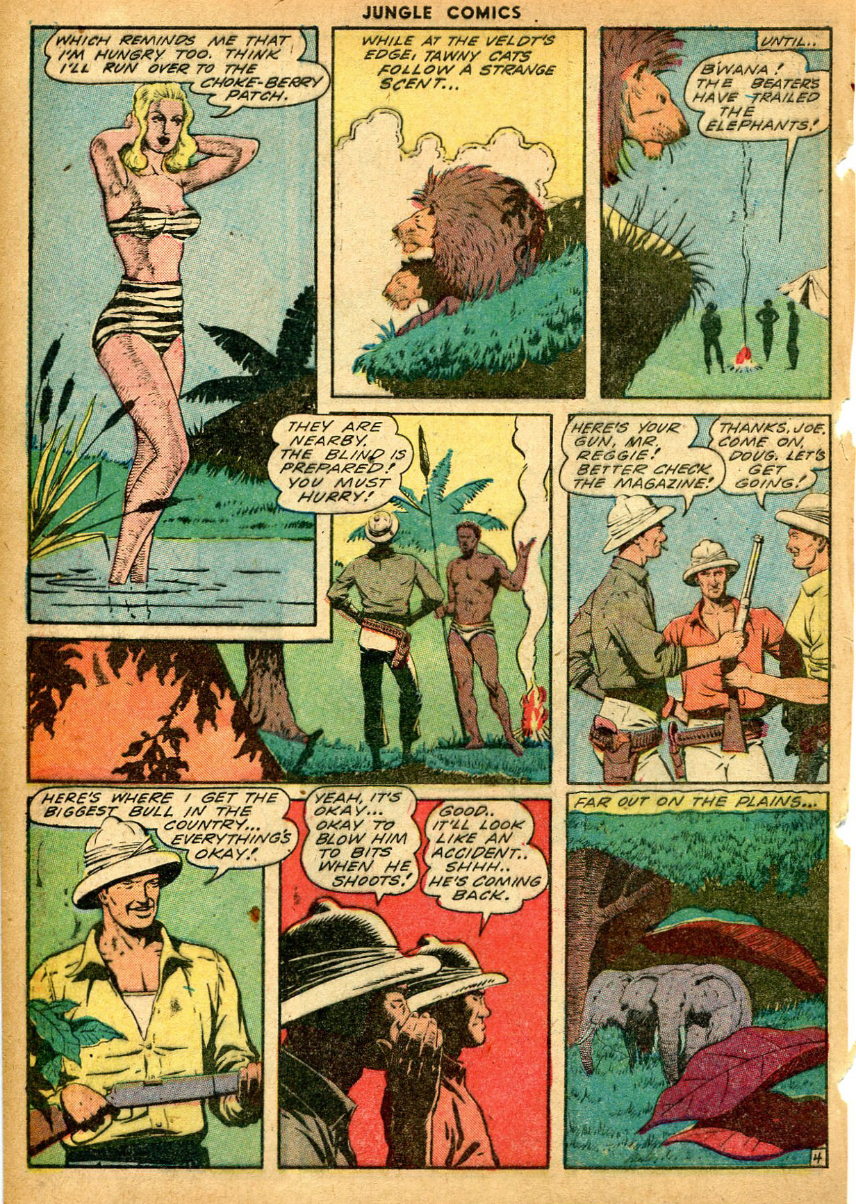 Read online Jungle Comics comic -  Issue #52 - 46