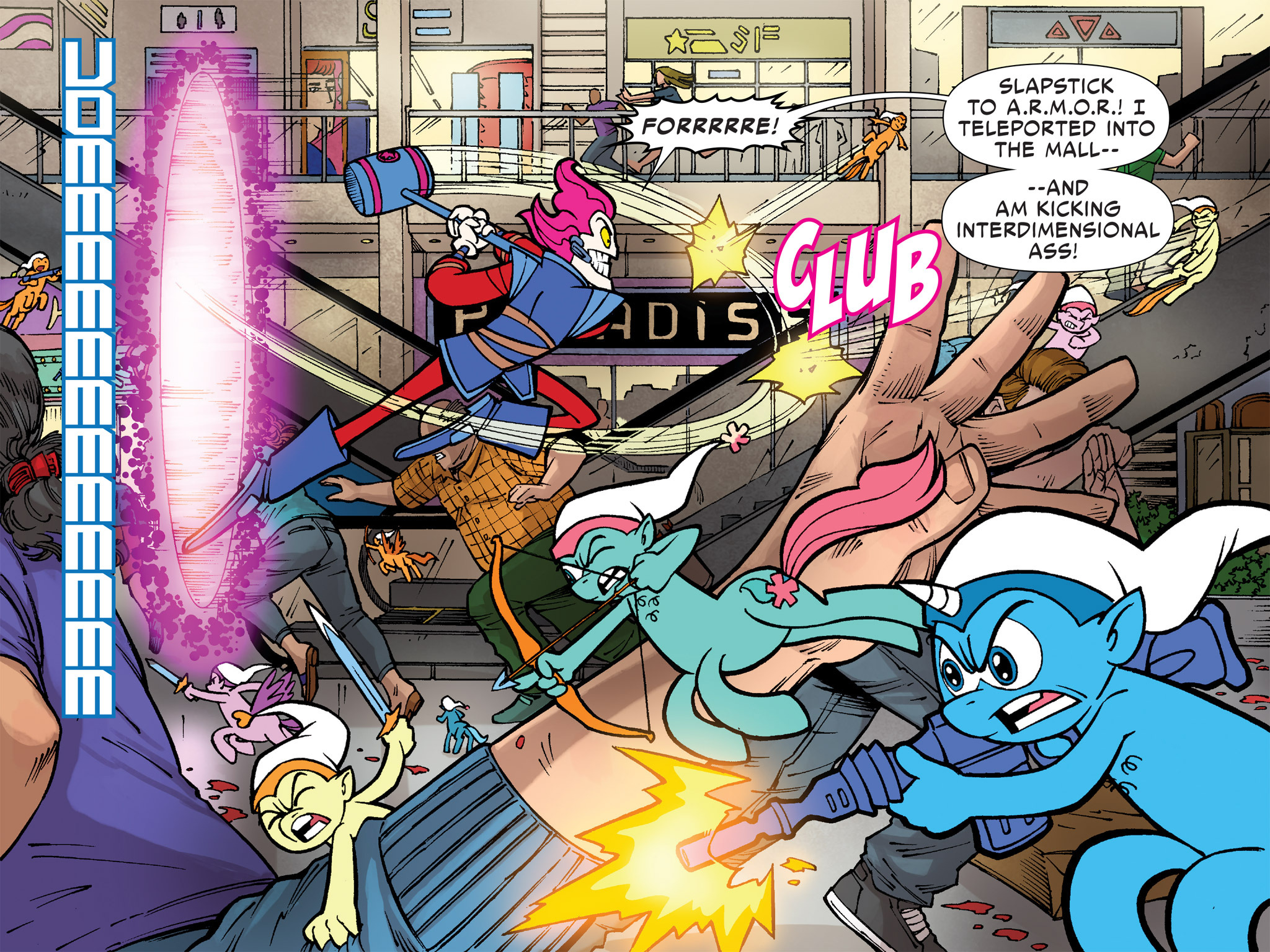 Read online Slapstick Infinite Comic comic -  Issue #3 - 11