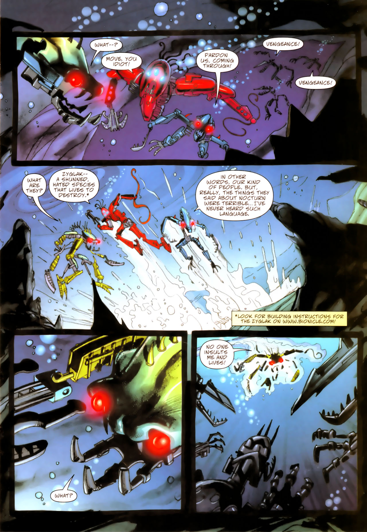 Read online Bionicle: Ignition comic -  Issue #8 - 3
