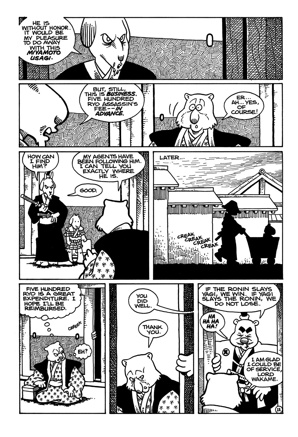 Read online Usagi Yojimbo (1987) comic -  Issue #24 - 13
