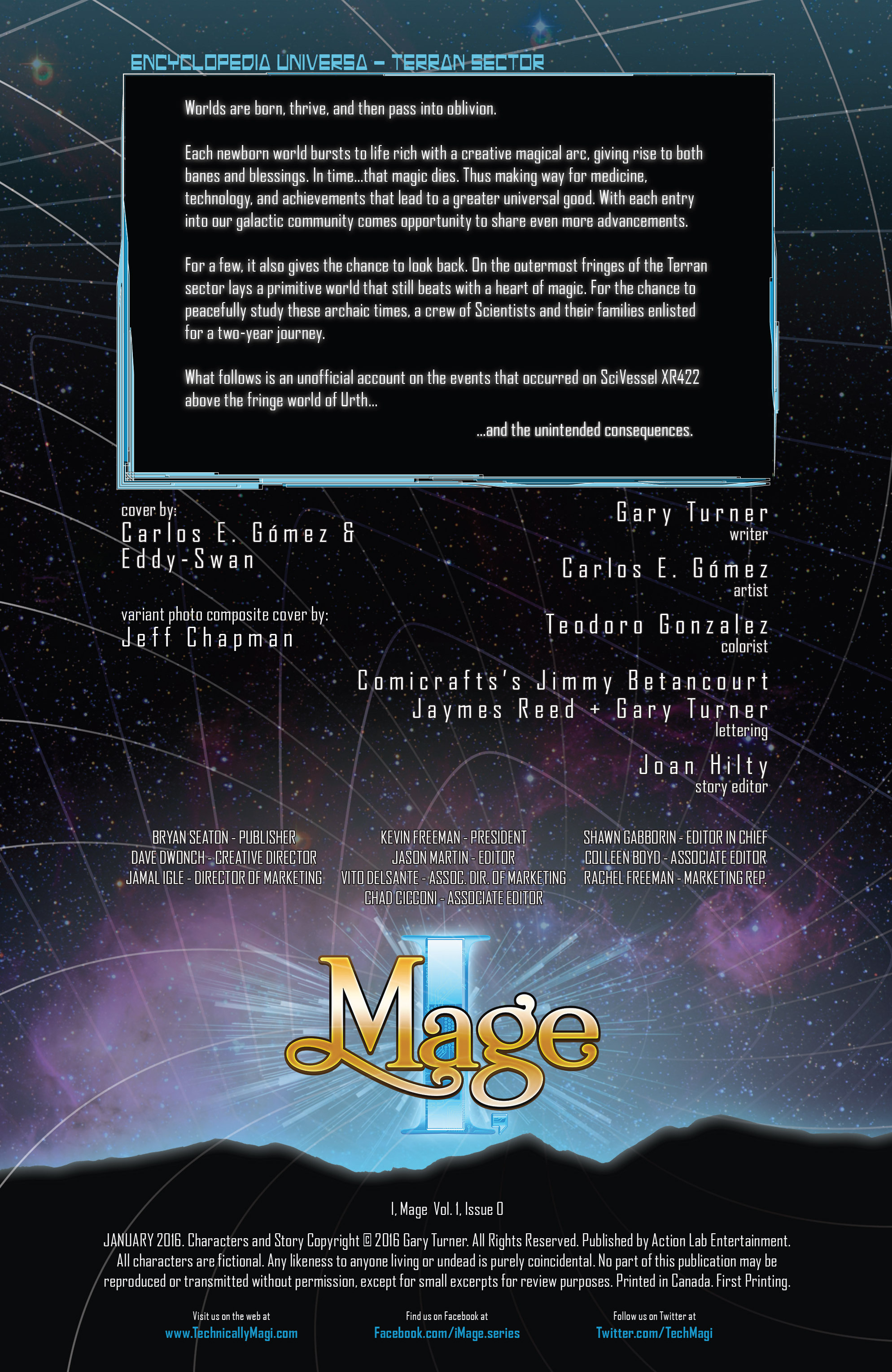 Read online I, Mage comic -  Issue #0 - 3