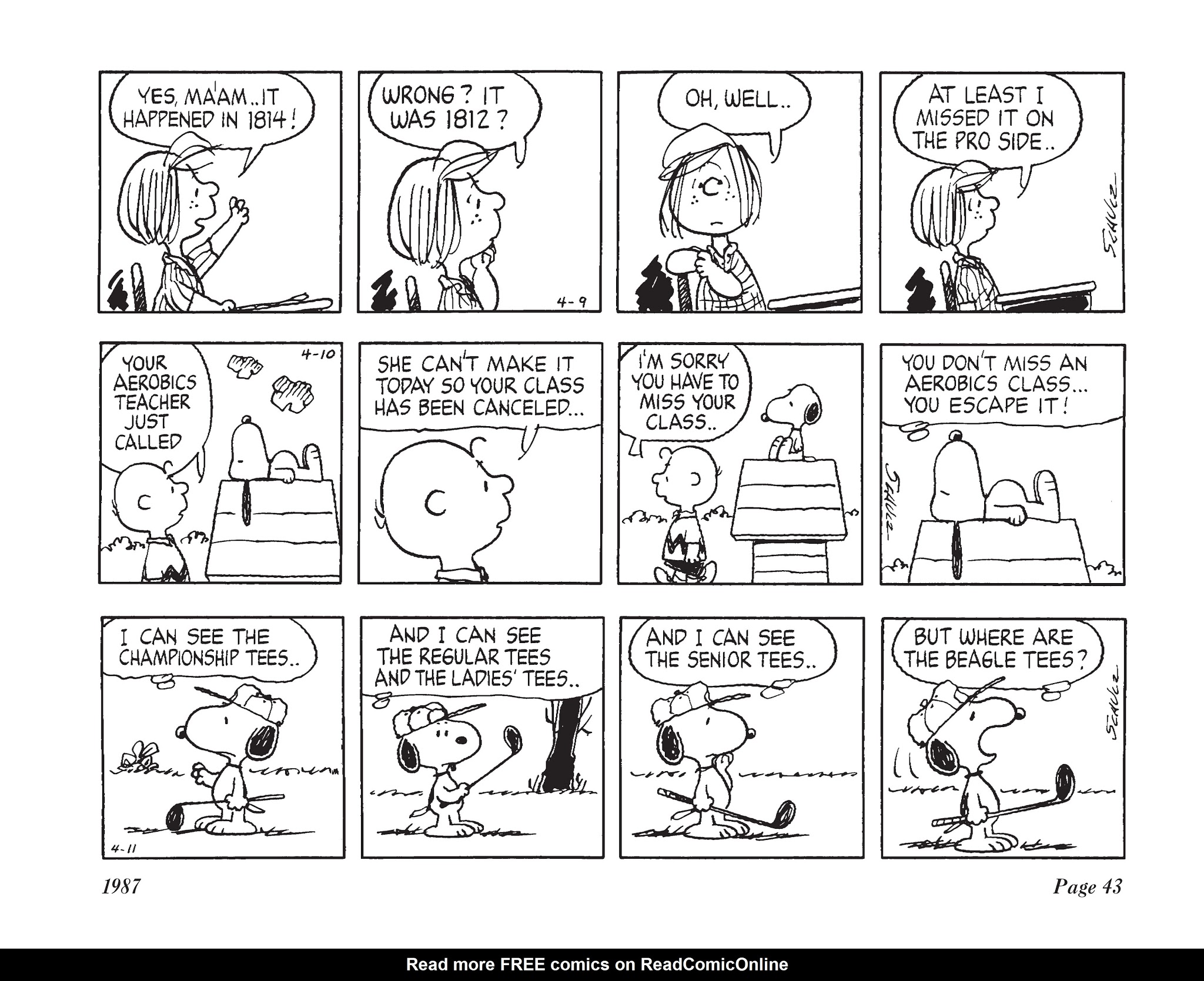 Read online The Complete Peanuts comic -  Issue # TPB 19 - 58