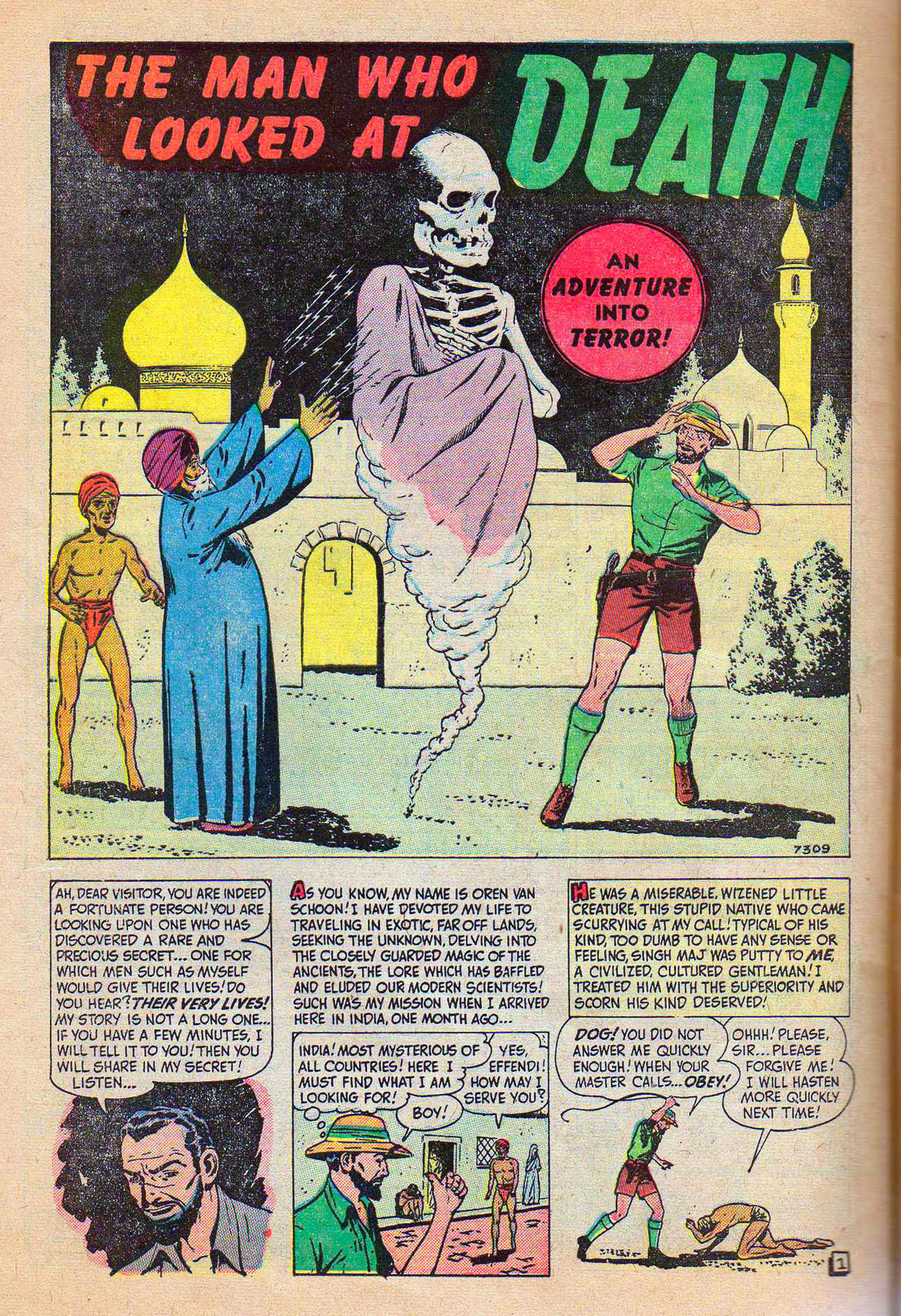 Read online Adventures into Terror comic -  Issue #1 - 28