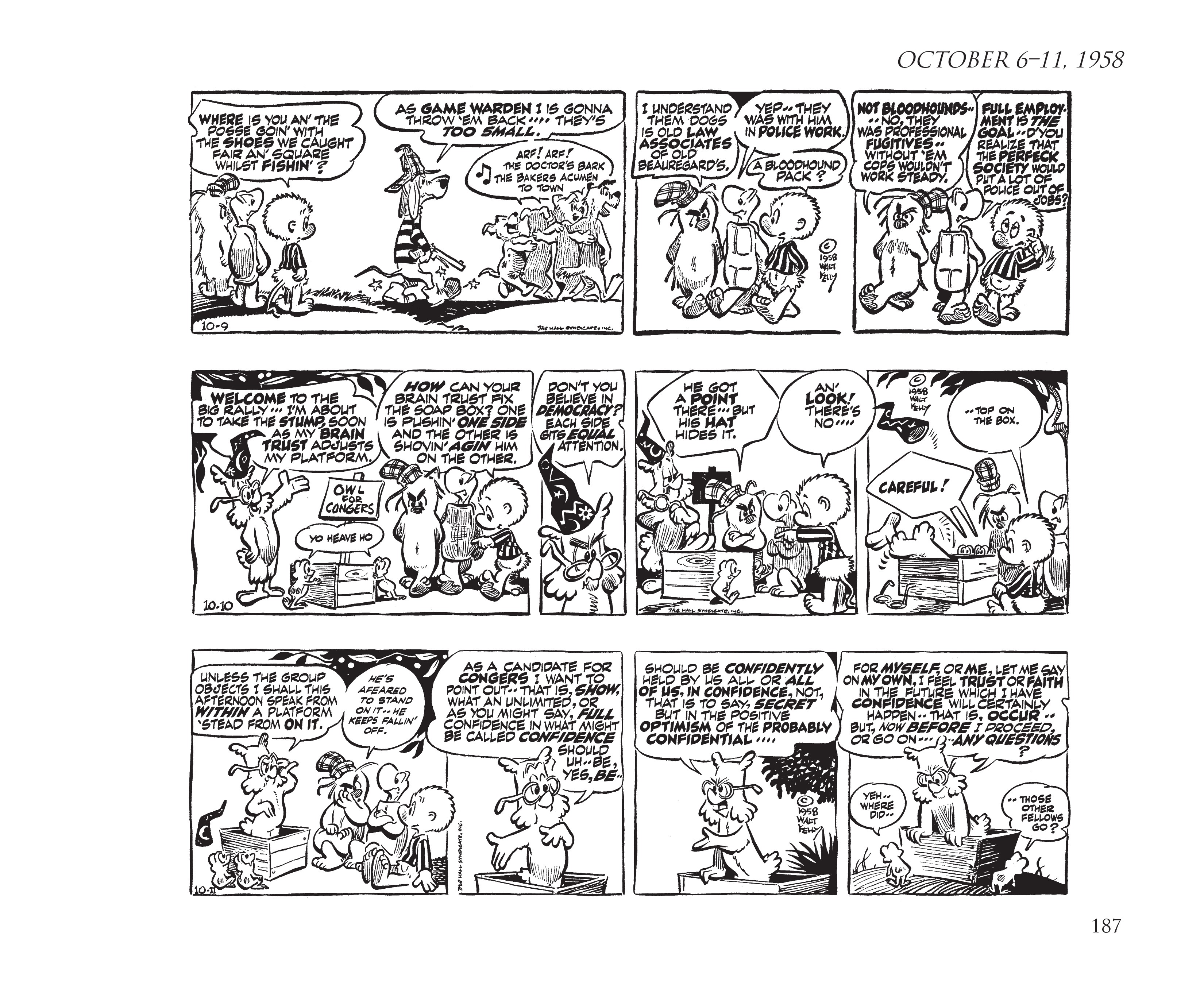 Read online Pogo by Walt Kelly: The Complete Syndicated Comic Strips comic -  Issue # TPB 5 (Part 2) - 96