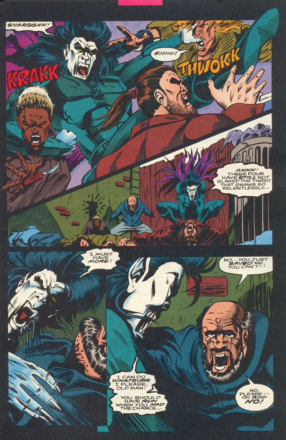 Read online Morbius: The Living Vampire (1992) comic -  Issue #20 - 4