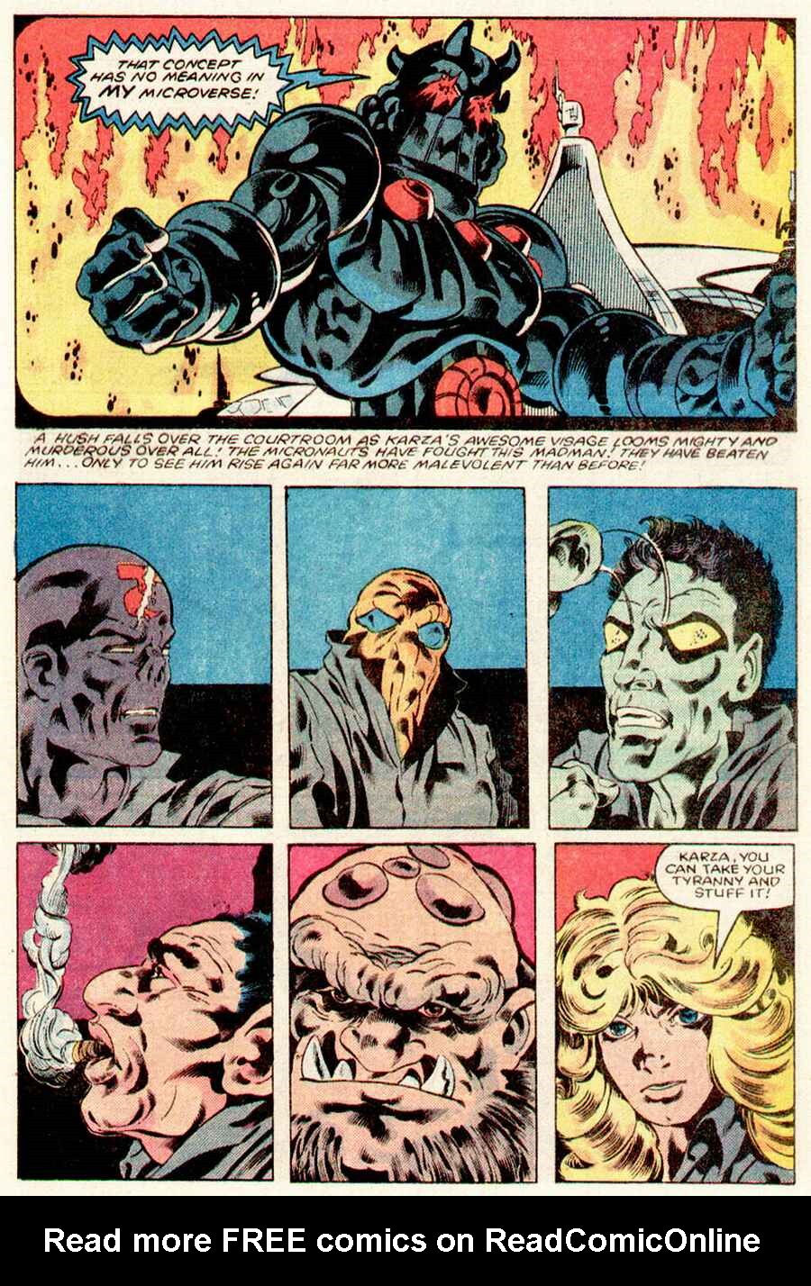 Read online Micronauts (1979) comic -  Issue #54 - 23