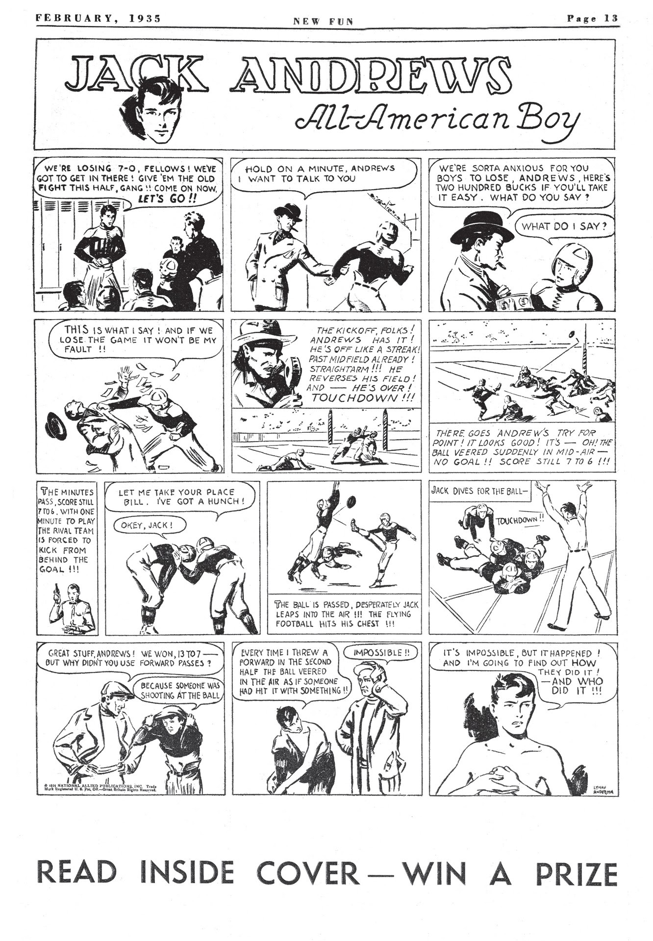 Read online Famous First Edition: New Fun #1 C-63 comic -  Issue #1 C-63 Full - 20