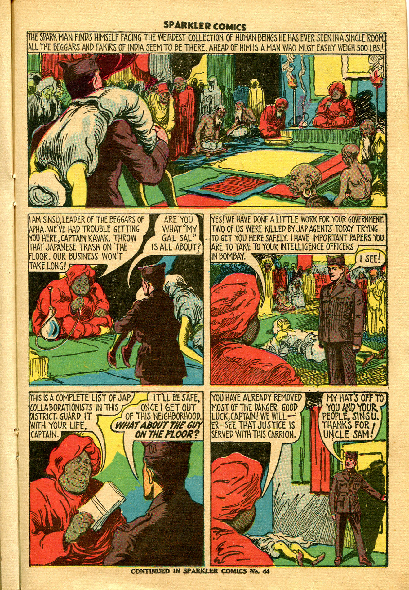 Read online Sparkler Comics comic -  Issue #43 - 33