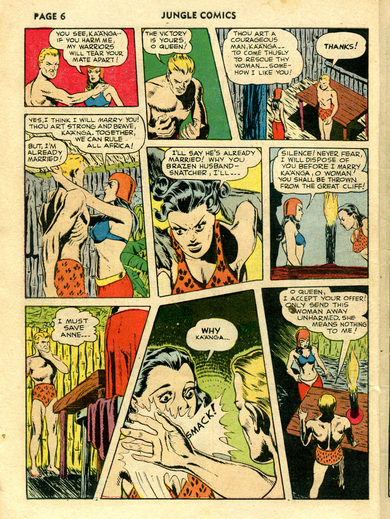Read online Jungle Comics comic -  Issue #26 - 8