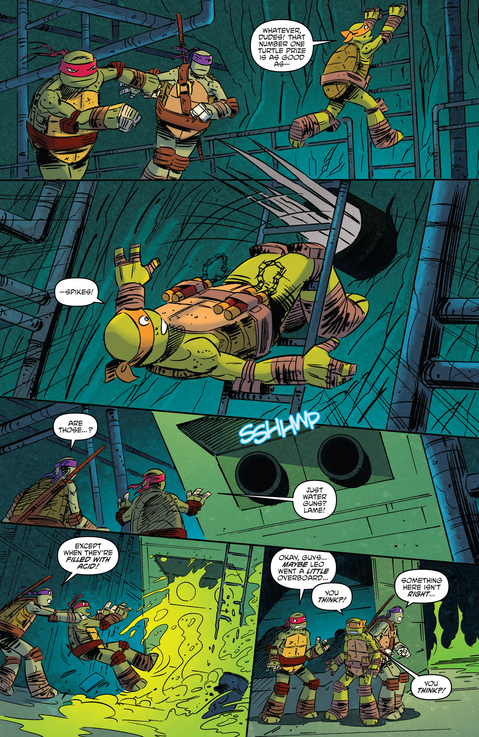 Read online Teenage Mutant Ninja Turtles New Animated Adventures comic -  Issue #15 - 7