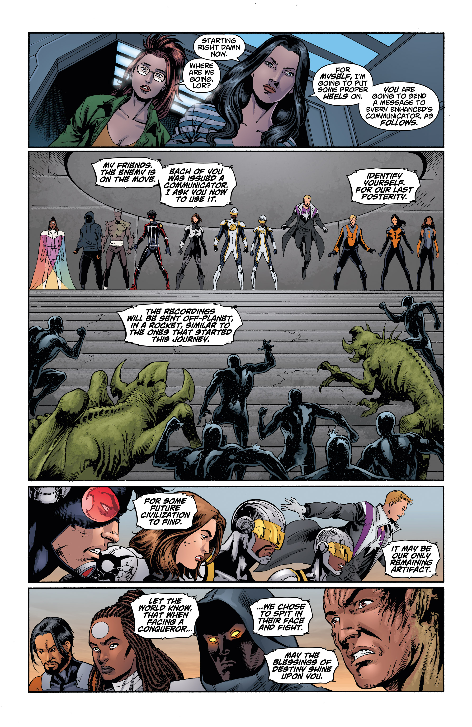 Read online Catalyst Prime: Seven Days comic -  Issue #7 - 12