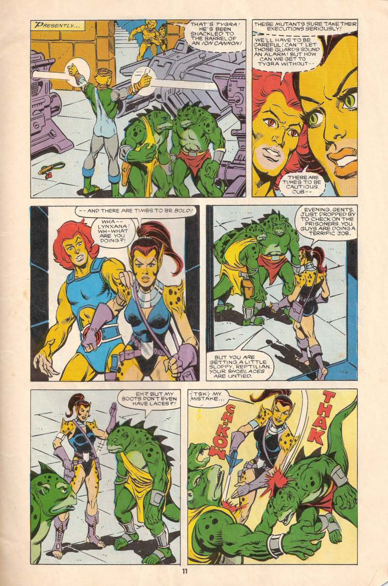 Read online ThunderCats (1987) comic -  Issue #5 - 11