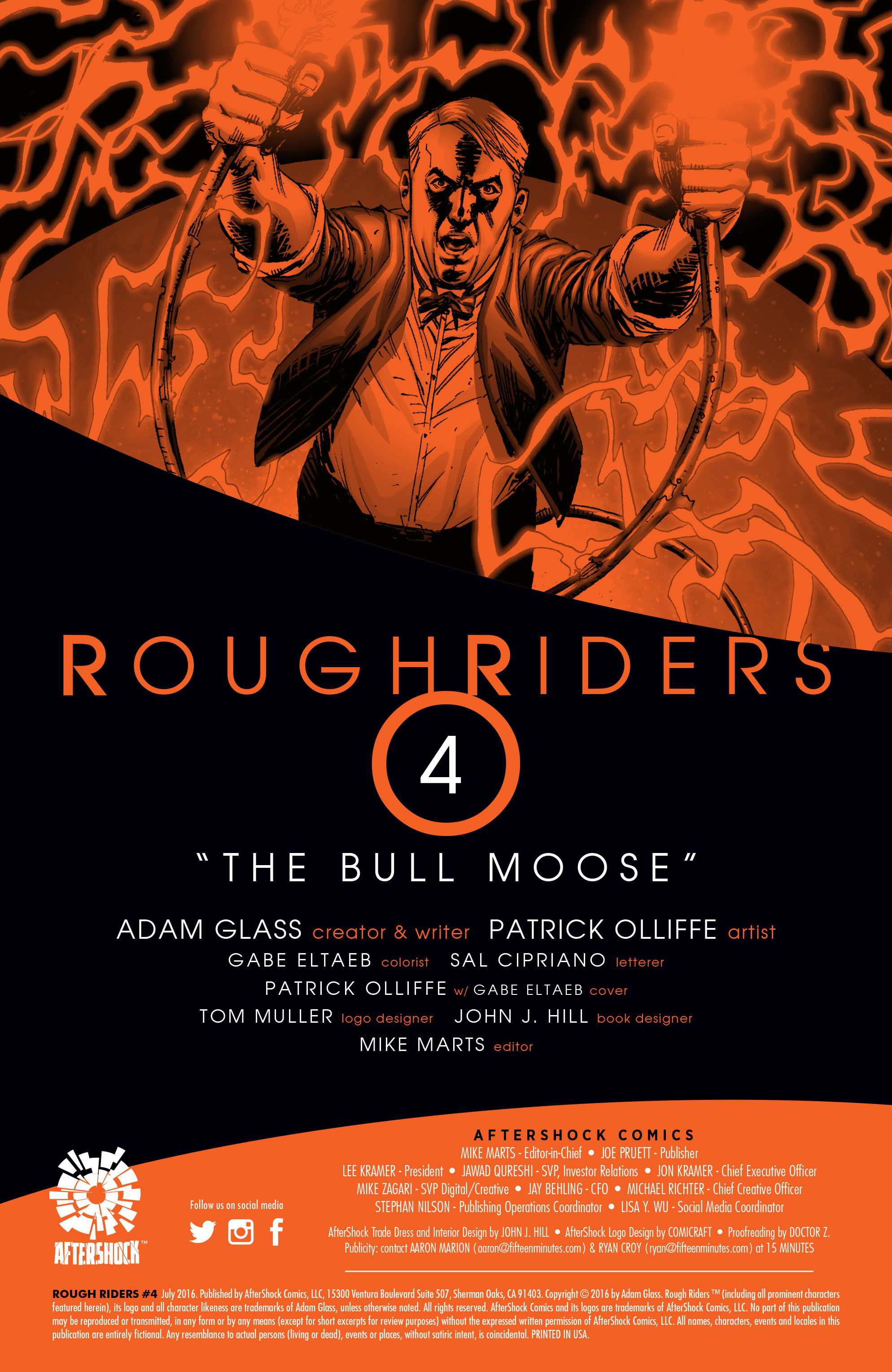 Read online Rough Riders comic -  Issue #4 - 2