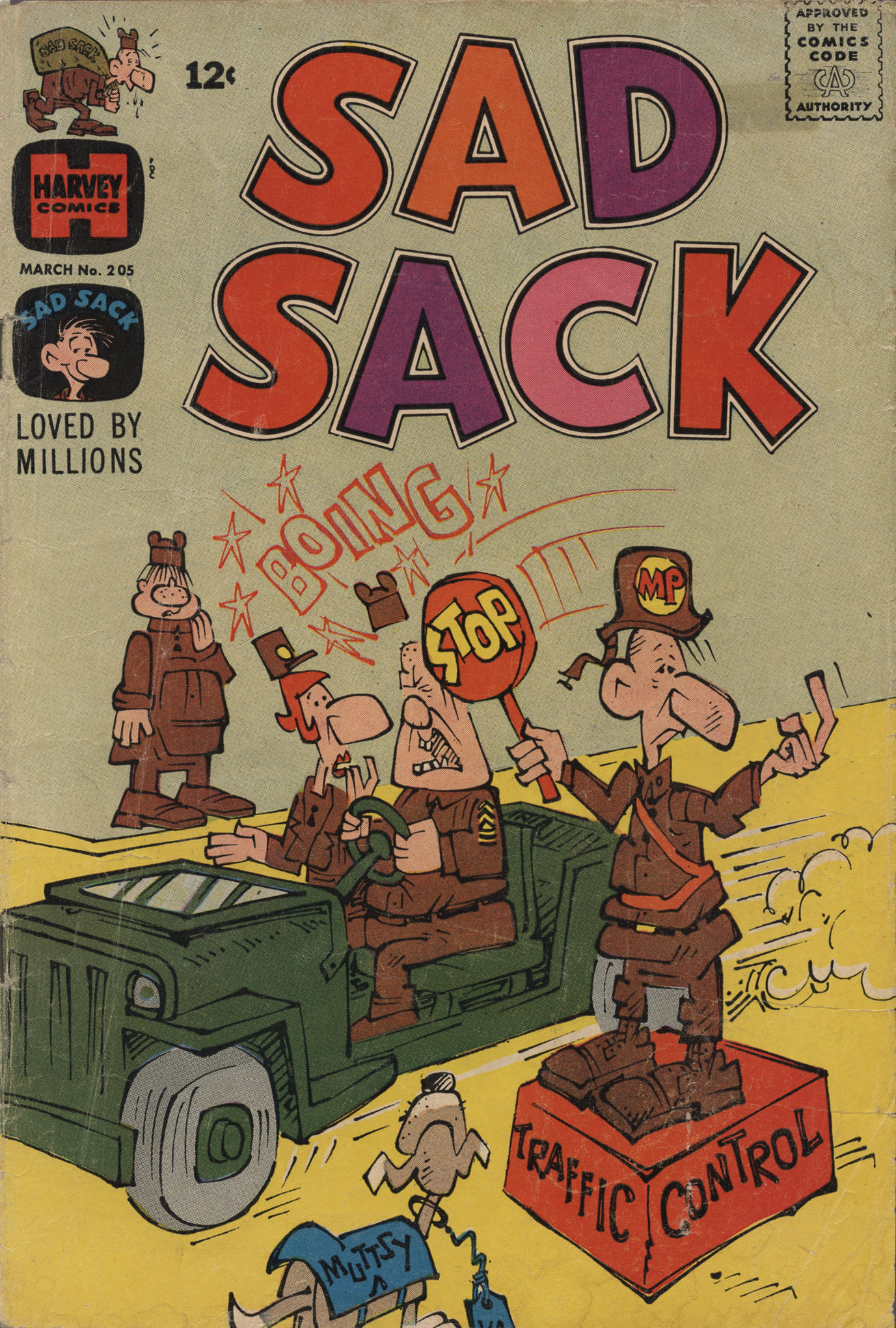 Read online Sad Sack comic -  Issue #205 - 1