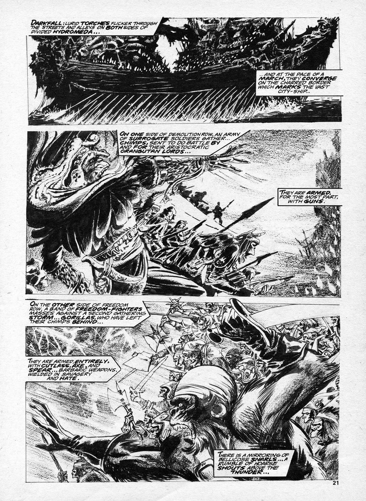 Read online Planet of the Apes comic -  Issue #12 - 21