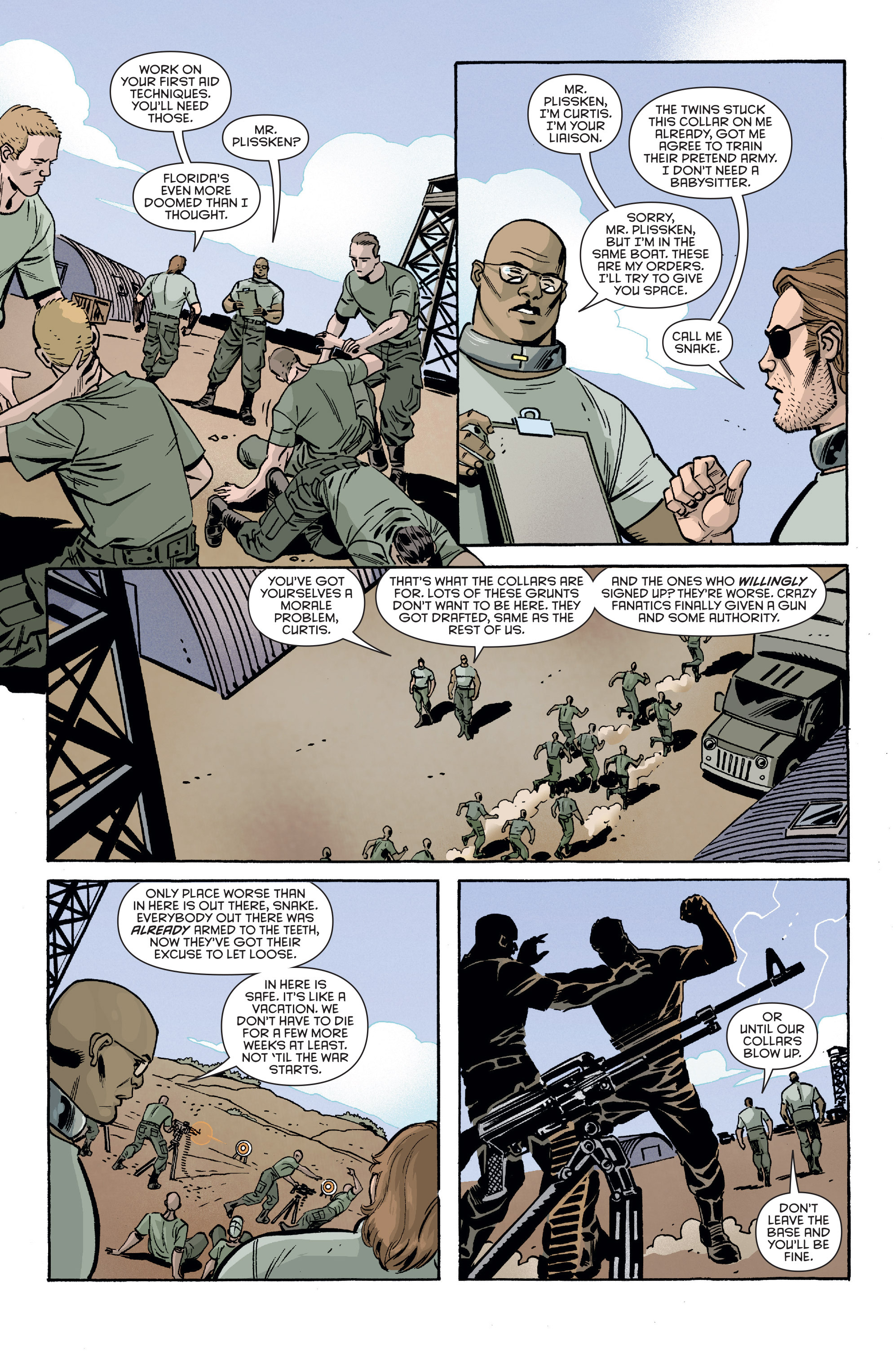 Read online Escape from New York comic -  Issue #3 - 5