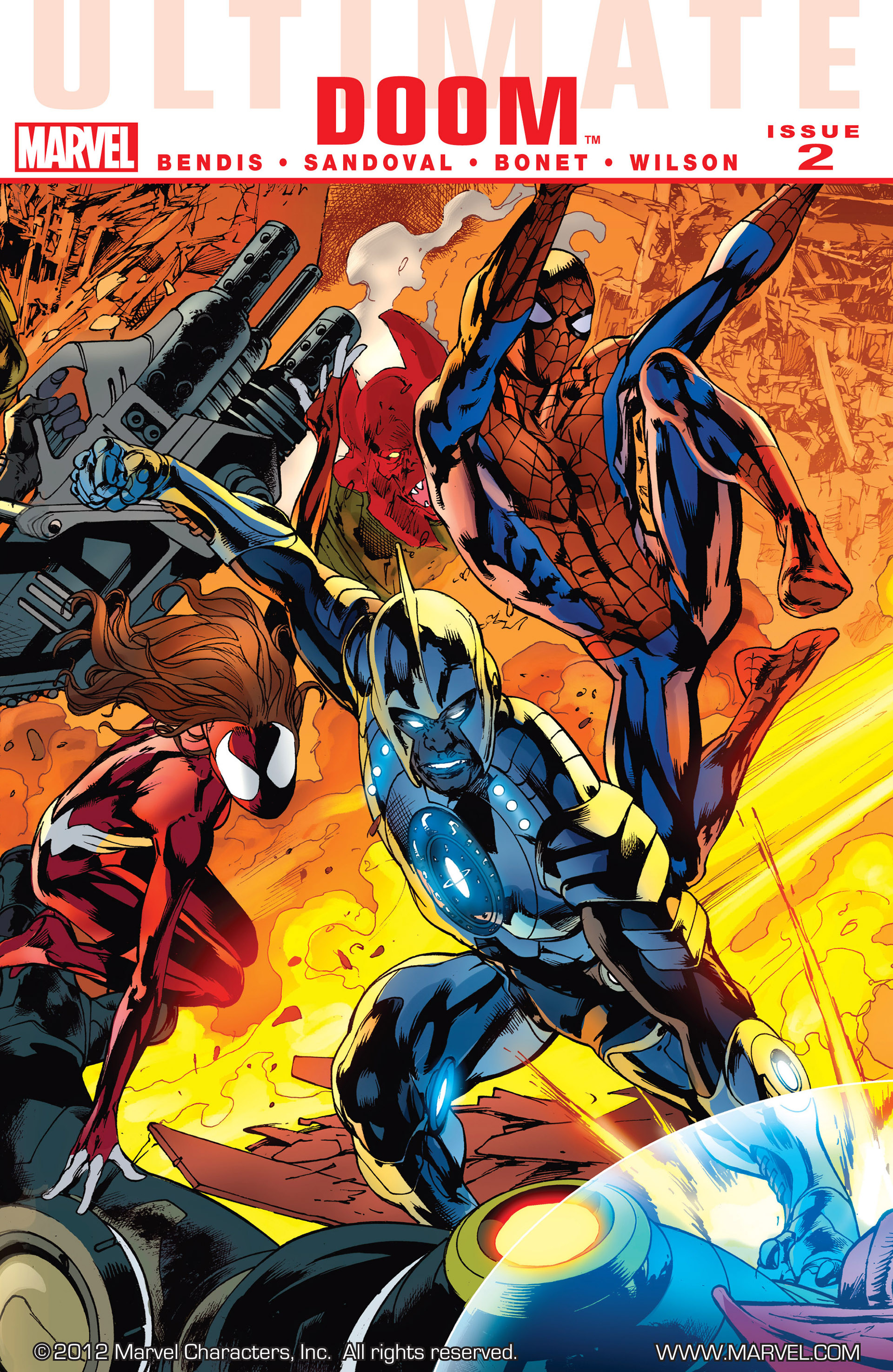 Read online Ultimate Doom comic -  Issue #2 - 1