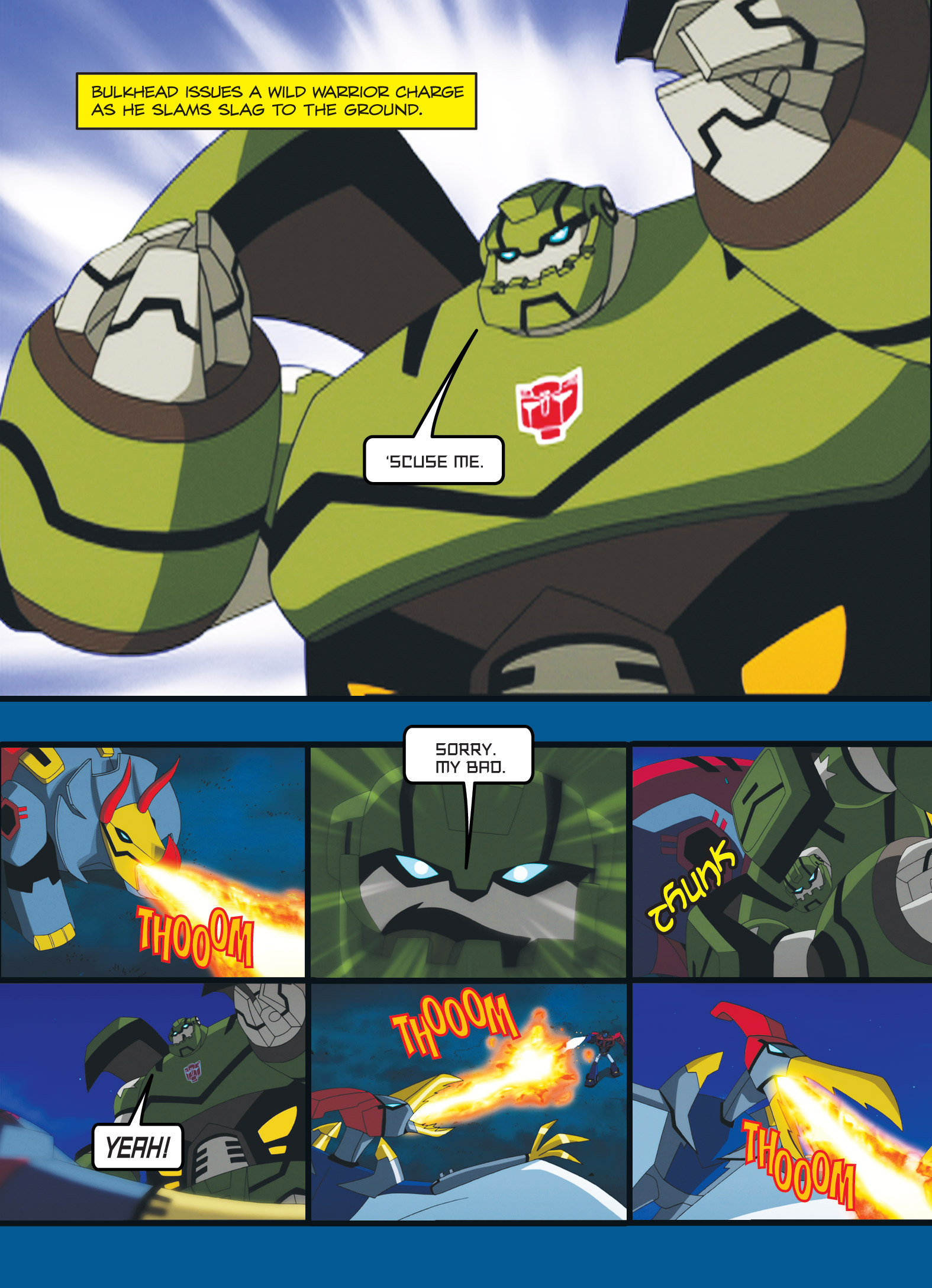 Read online Transformers Animated comic -  Issue #2 - 106