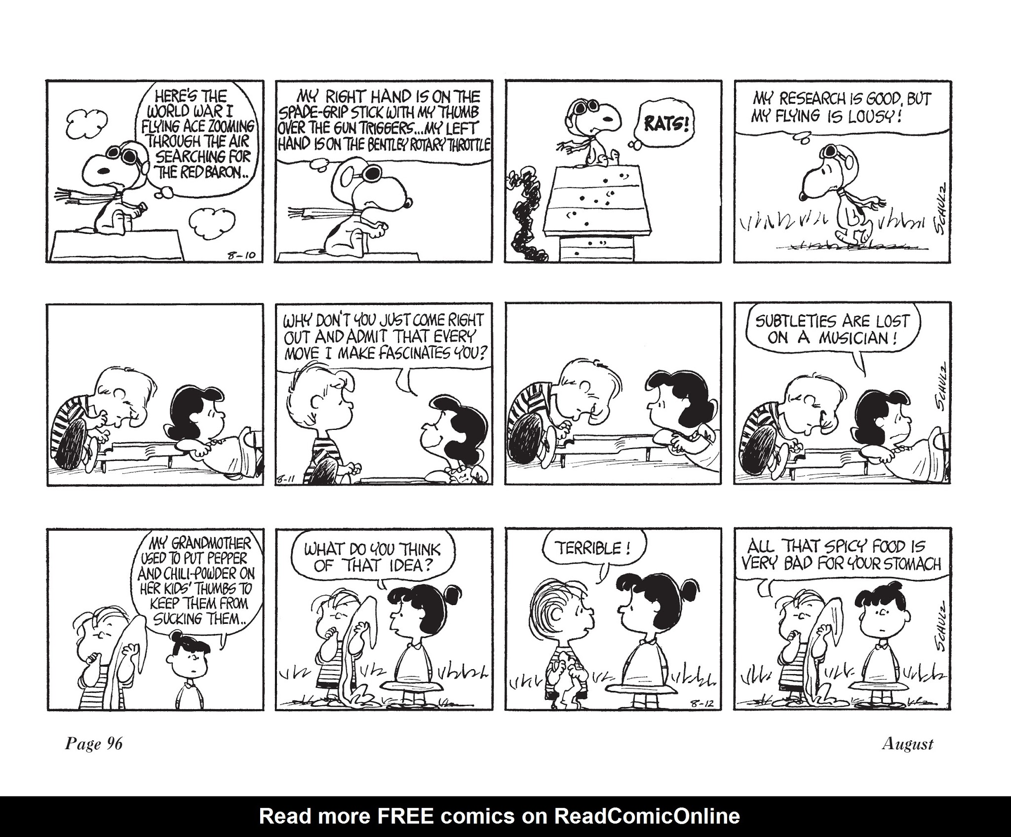 Read online The Complete Peanuts comic -  Issue # TPB 9 - 107