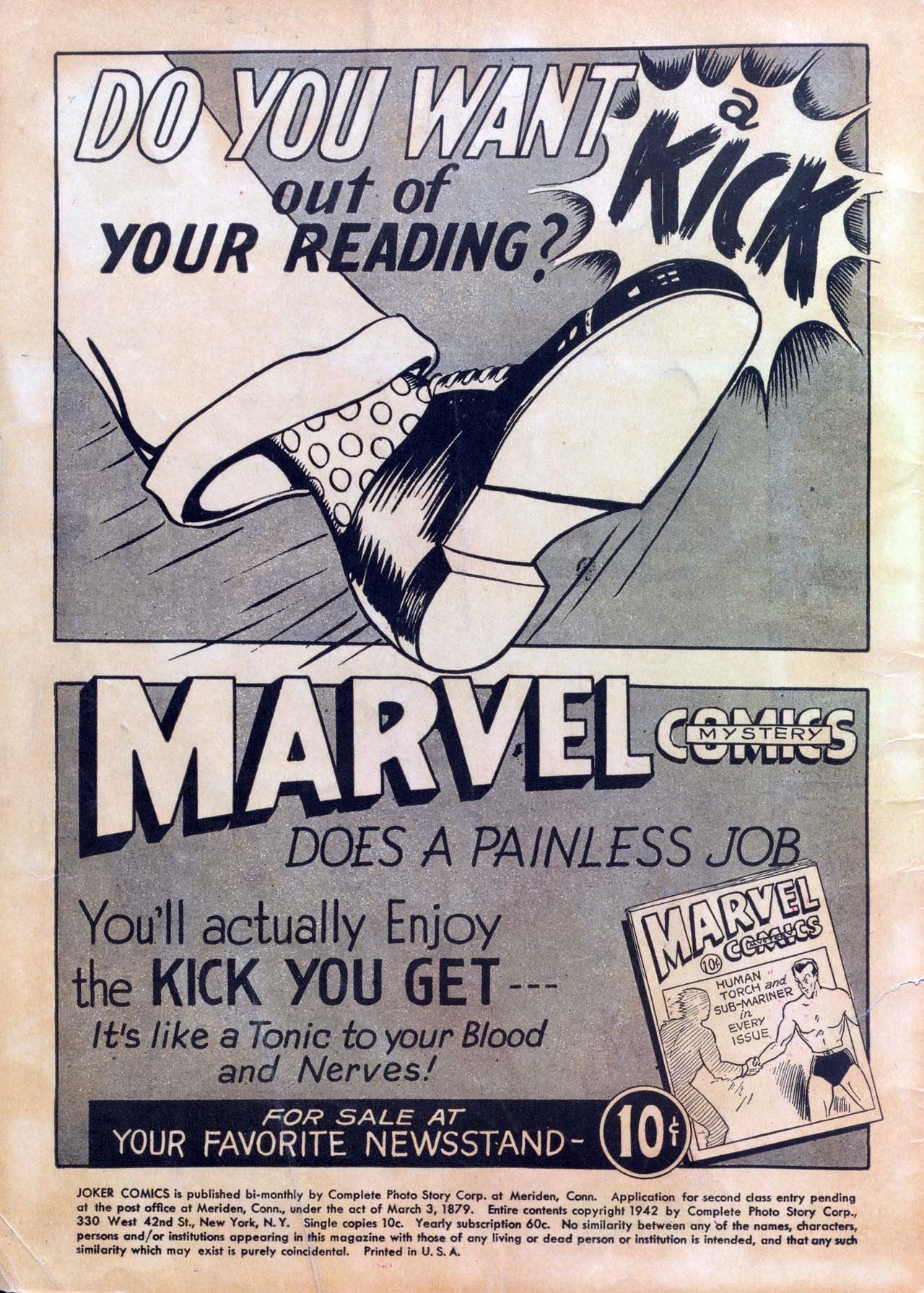 Read online Joker Comics comic -  Issue #1 - 2