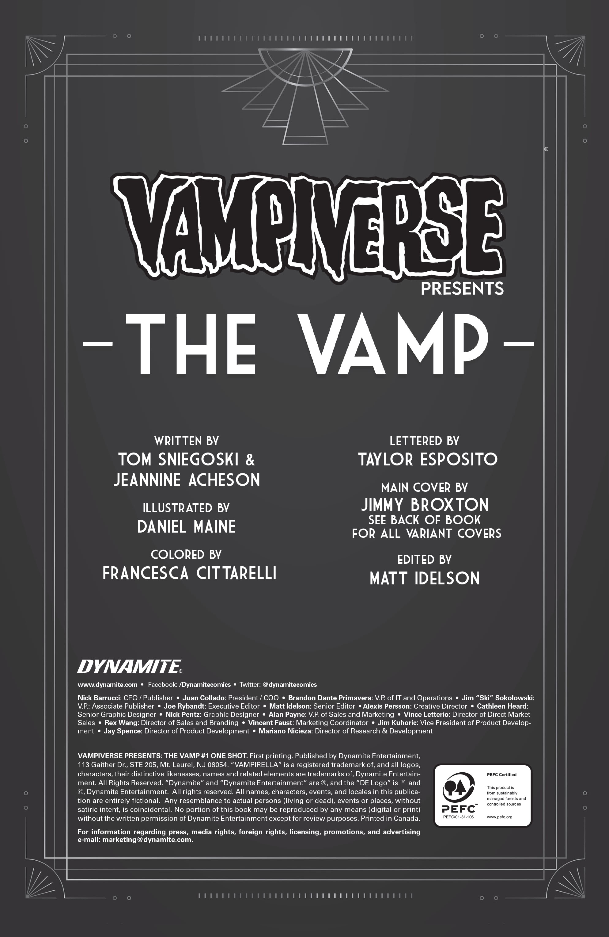 Read online Vampiverse Presents: The Vamp comic -  Issue # Full - 4