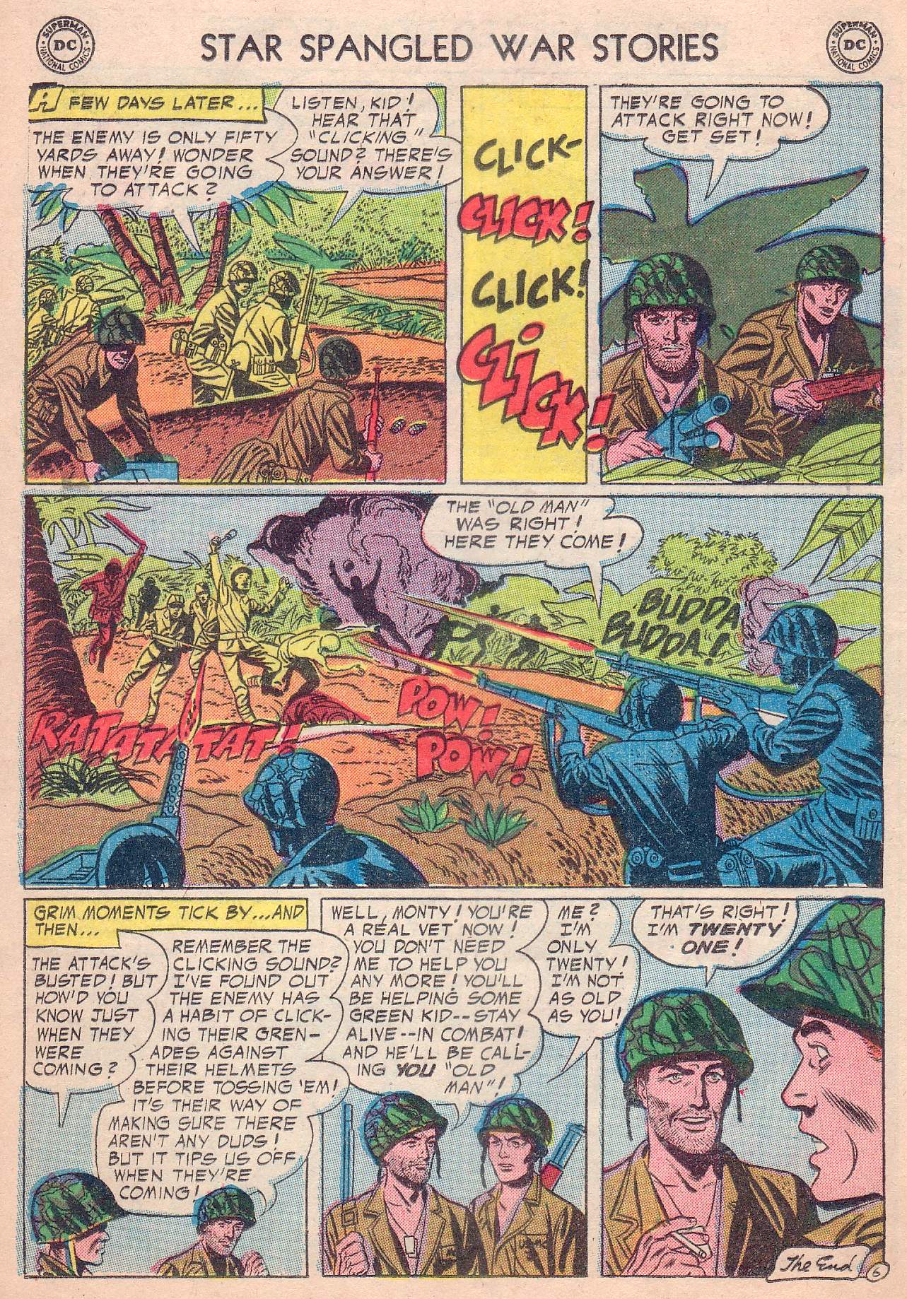 Read online Star Spangled War Stories (1952) comic -  Issue #27 - 16