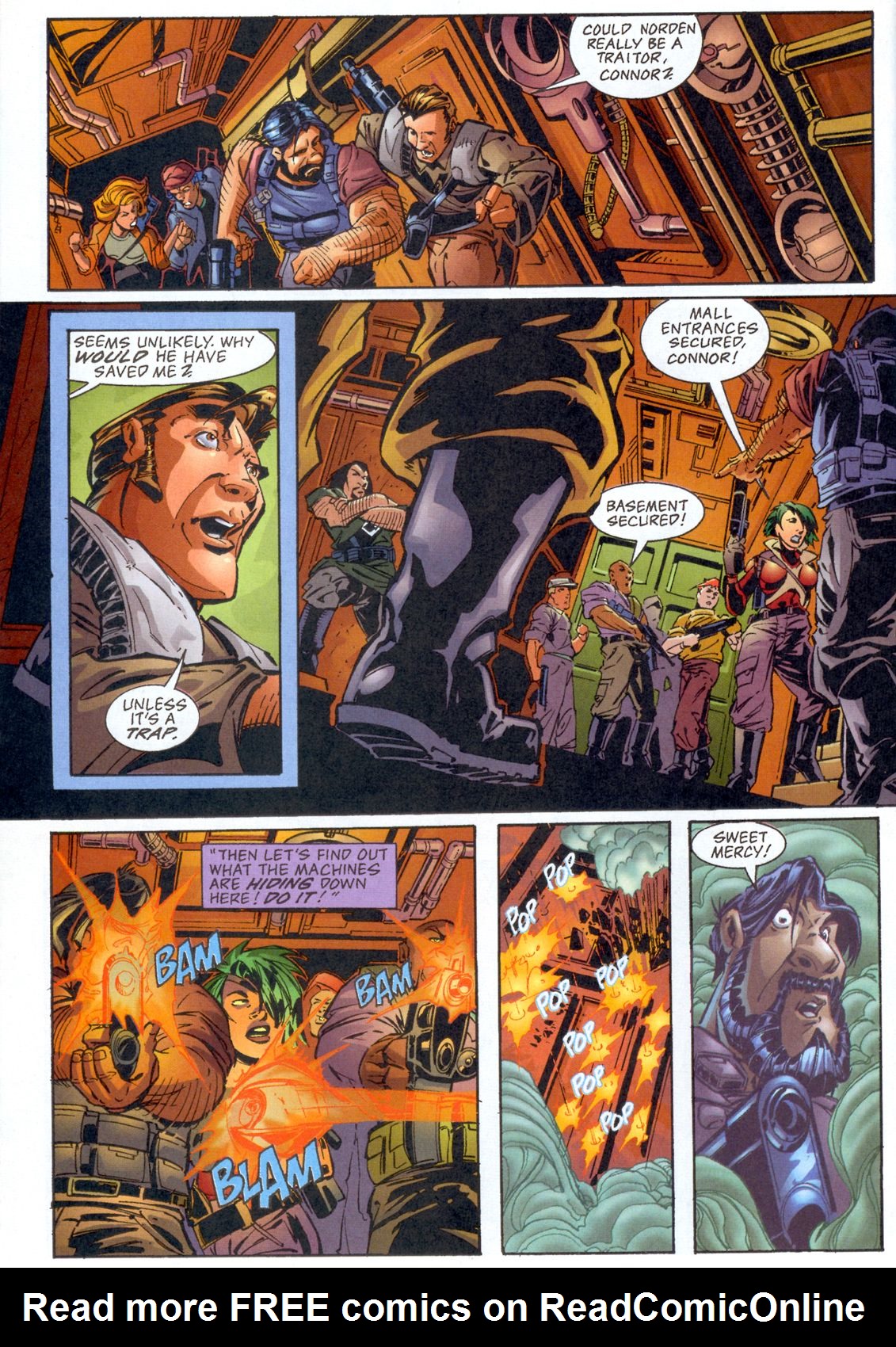 Read online The Terminator: The Dark Years comic -  Issue #4 - 8