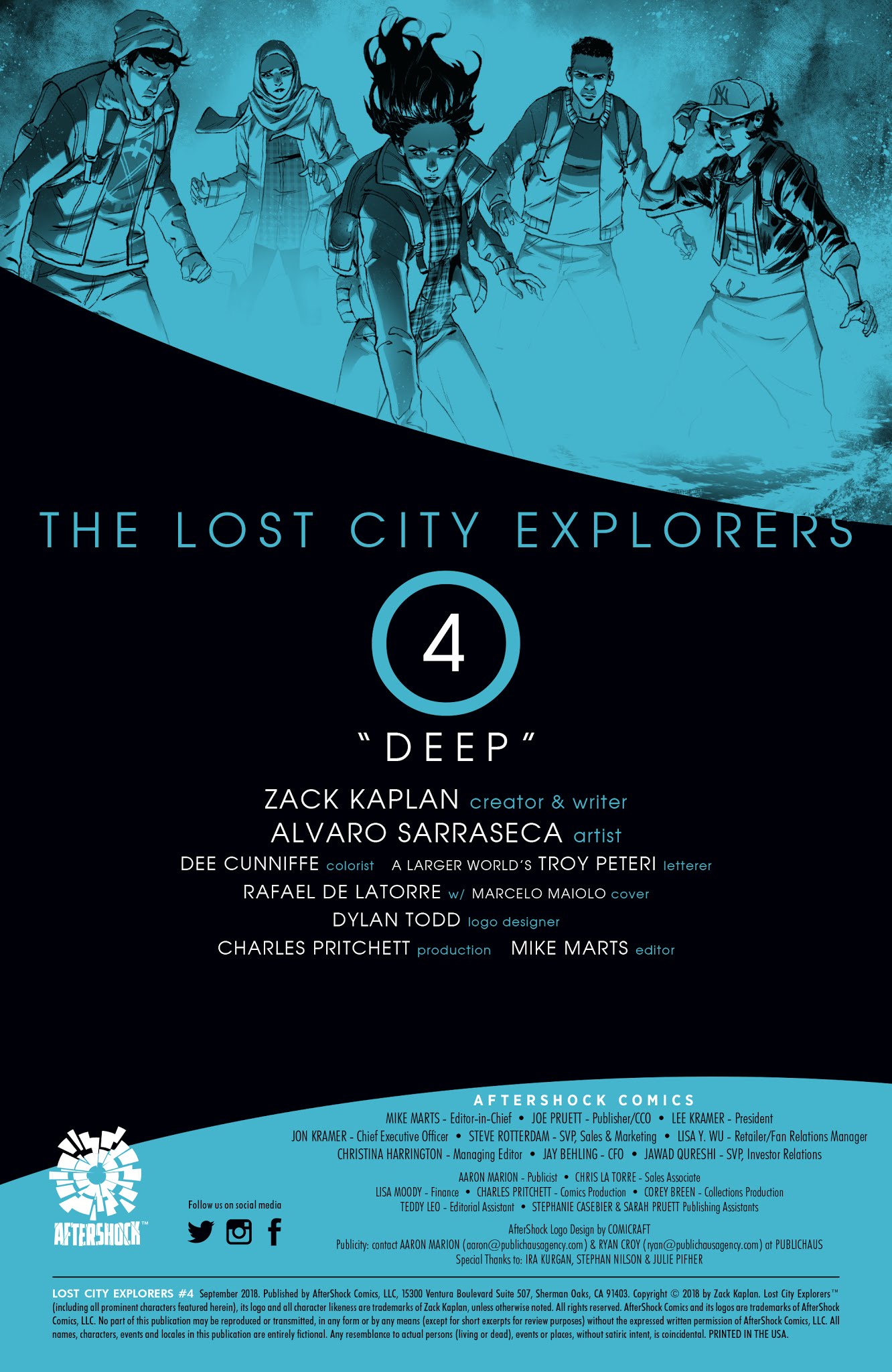 Read online The Lost City Explorers comic -  Issue #4 - 2