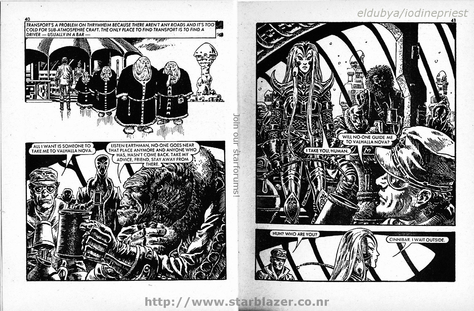 Read online Starblazer comic -  Issue #127 - 22