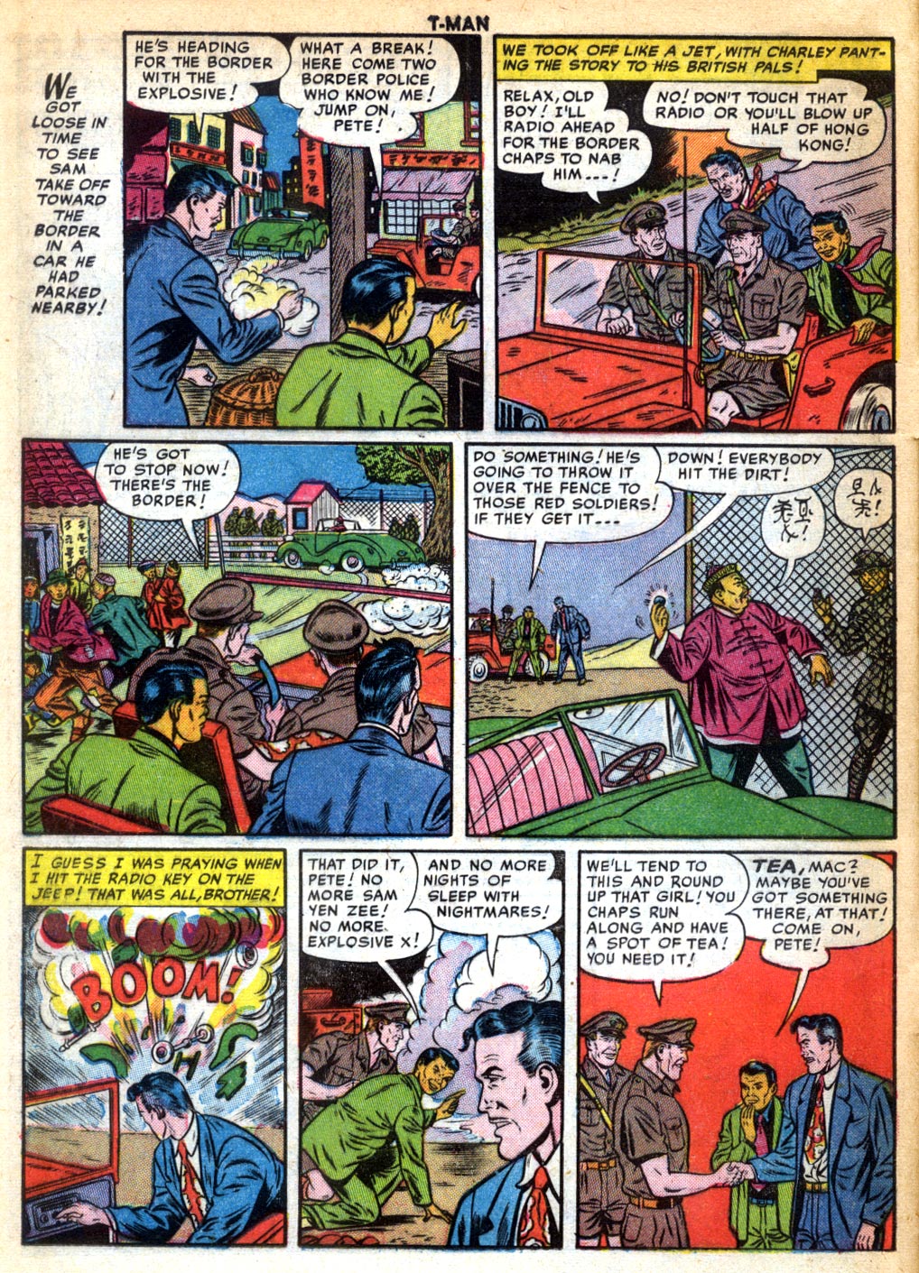 Read online T-Man: World Wide Trouble Shooter comic -  Issue #2 - 12