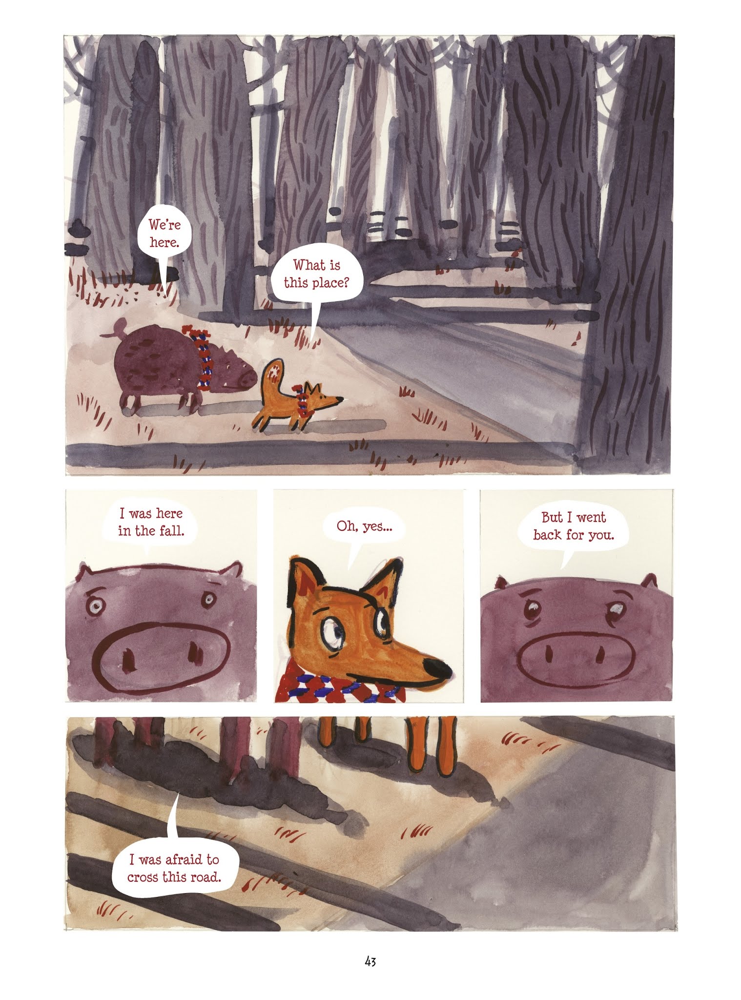 Read online Tiny Fox and Great Boar comic -  Issue #1 - 44