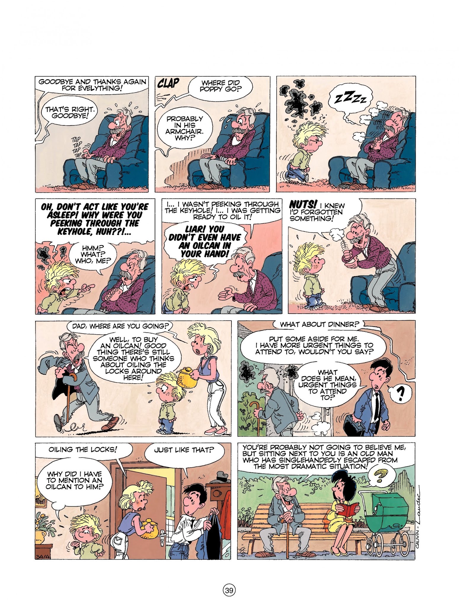 Read online Cedric comic -  Issue #1 - 39